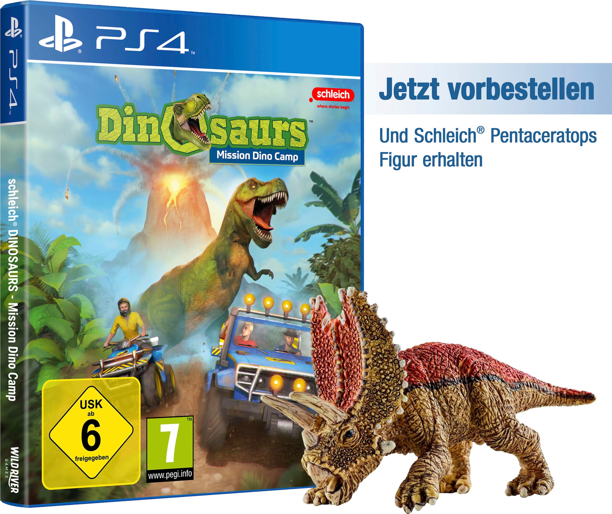 Mission Software »Dinosaurs: Spielesoftware Pyramide bei 4 Dino PlayStation Camp«,