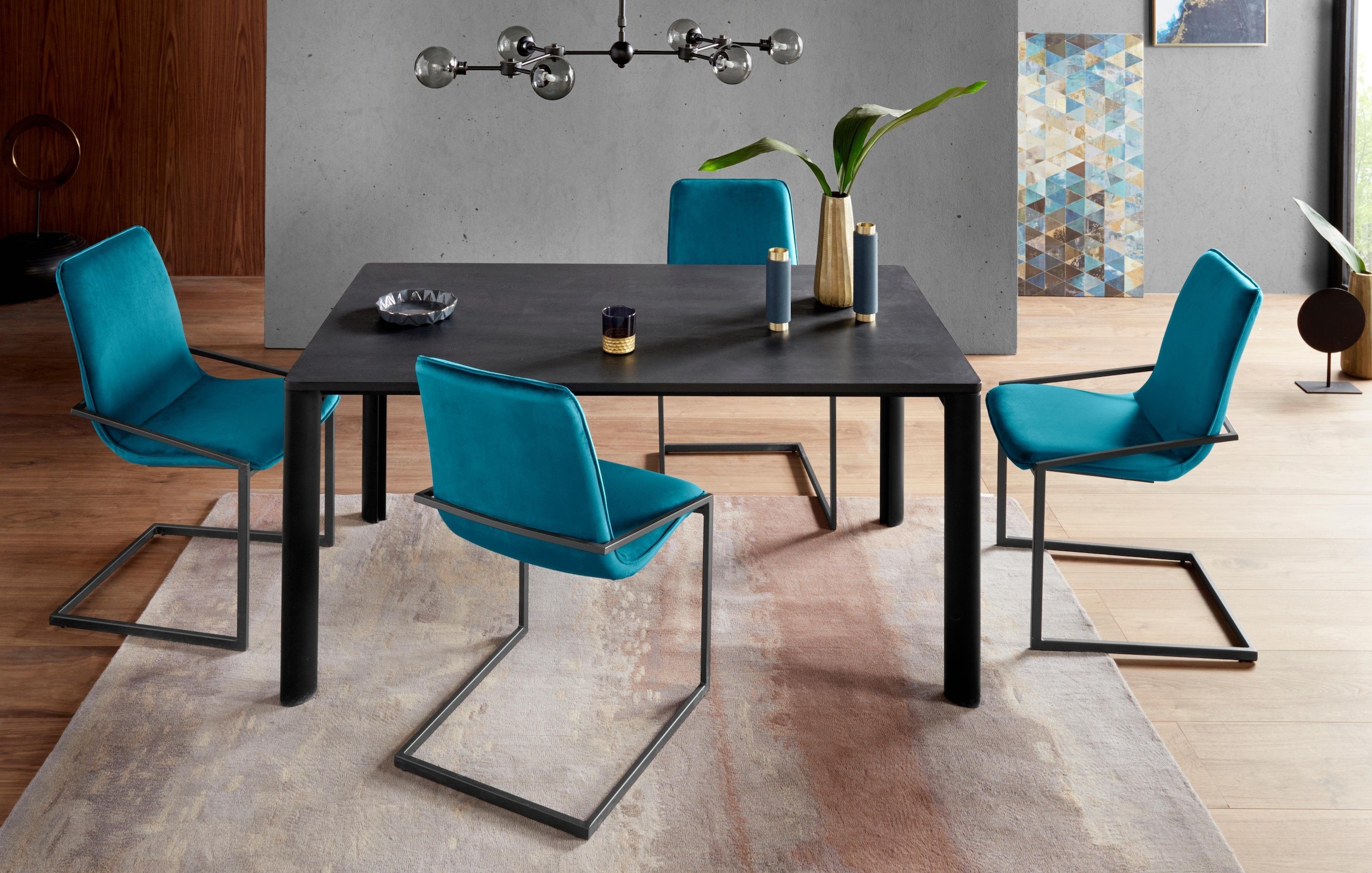 INOSIGN Freischwinger »Napea«, (Set), 2 St., Samtvelours, mit schönem weichen... kaufen