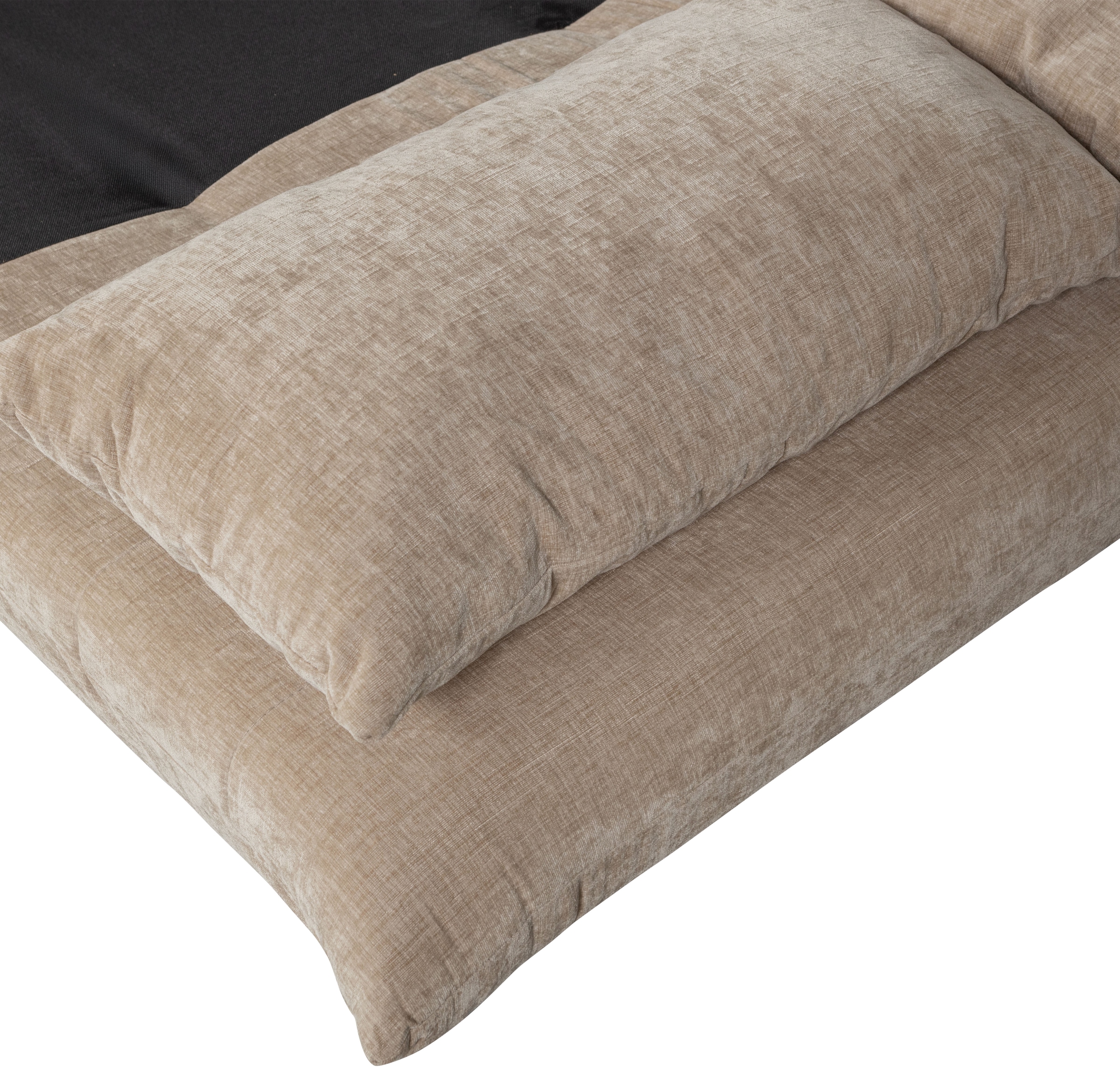 WOOOD Schlafsofa »Xem Chenille-Bezug gewebt mit Schlaffunktion, H 80 x B 122 x D 92 cm« Liegefläche 188 cm, Tragkraft 140 kg, Maximale Verschleißfestigkeit