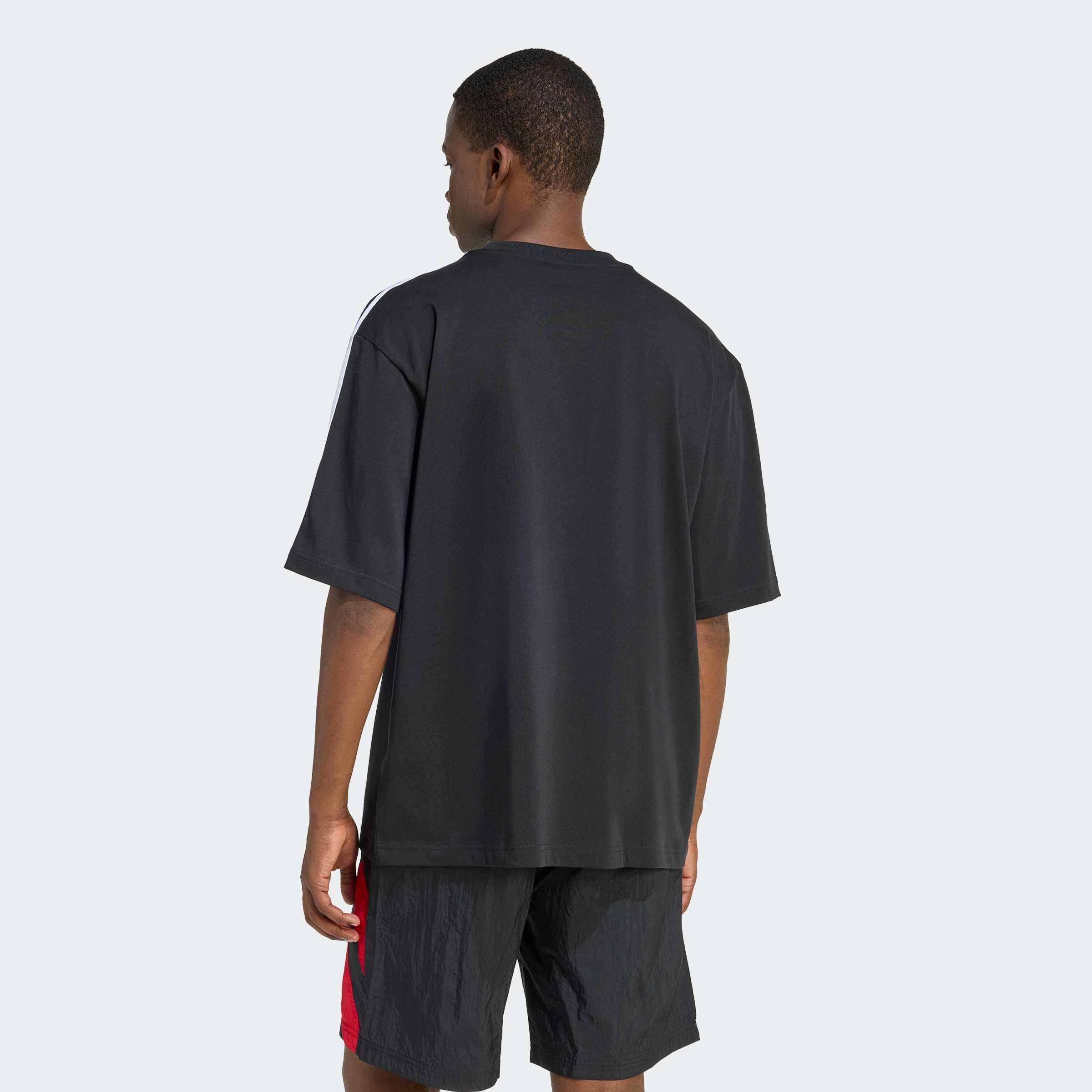 adidas Originals T-Shirt »ADICOLOR 3-STREIFEN OVERSIZE«