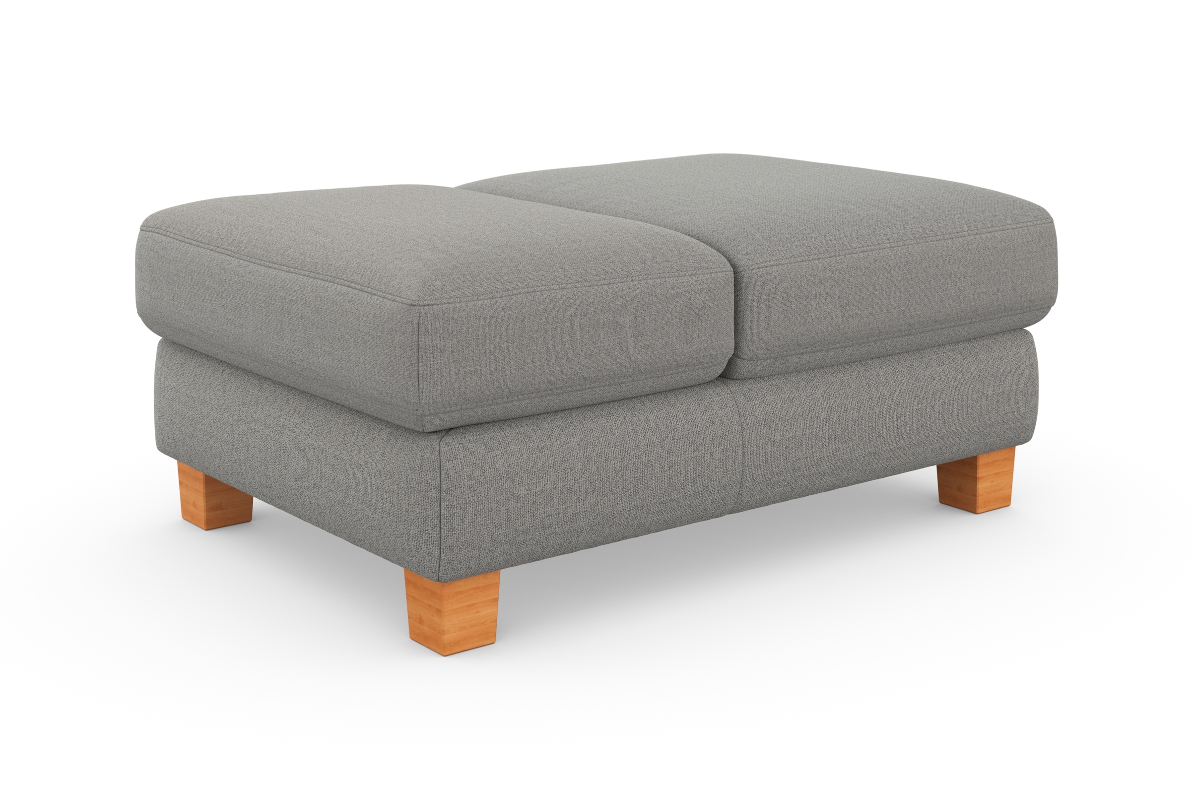 sit&more Polsterhocker »Dundee« mit Klappfunktion, Federkern und hochwertigen Massivholzfüßen