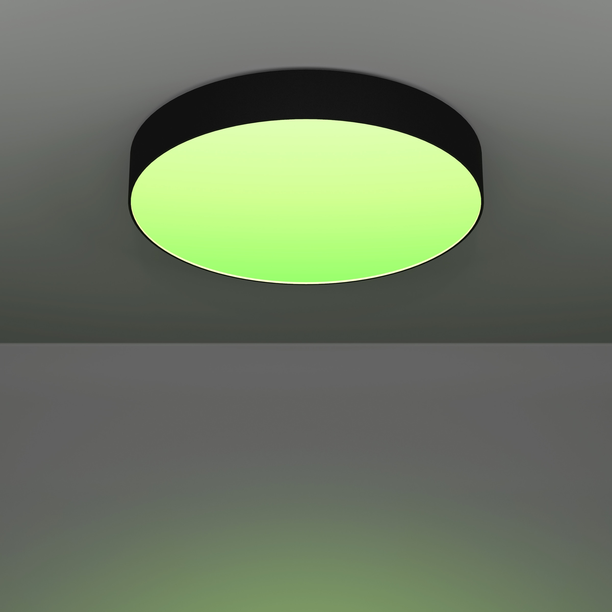 EGLO LED Deckenleuchte »GALLIZZI-Z Deckenlampe - Kunststoff - LED - 26W - IP20« LED-Modul 1 Stk. Kaltweiß | Neutralweiß | RGB | Warmweiß Wohzimmerlampe, Esszimmerlampe, Flur, Schlafzimmer, H7 x Ø49 cm