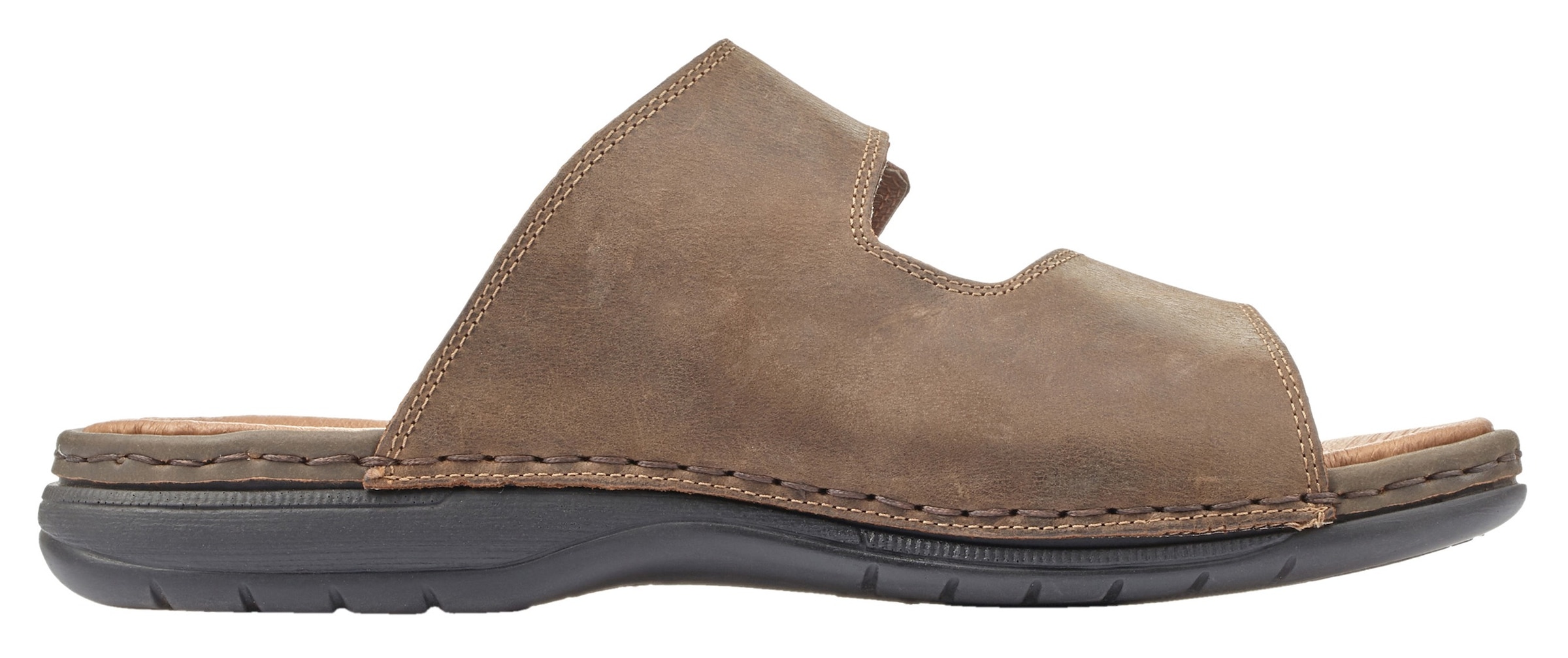 Rieker Pantolette  , Sommerschuh, Strandschuh, Hausschuh mit weicher Innensohle