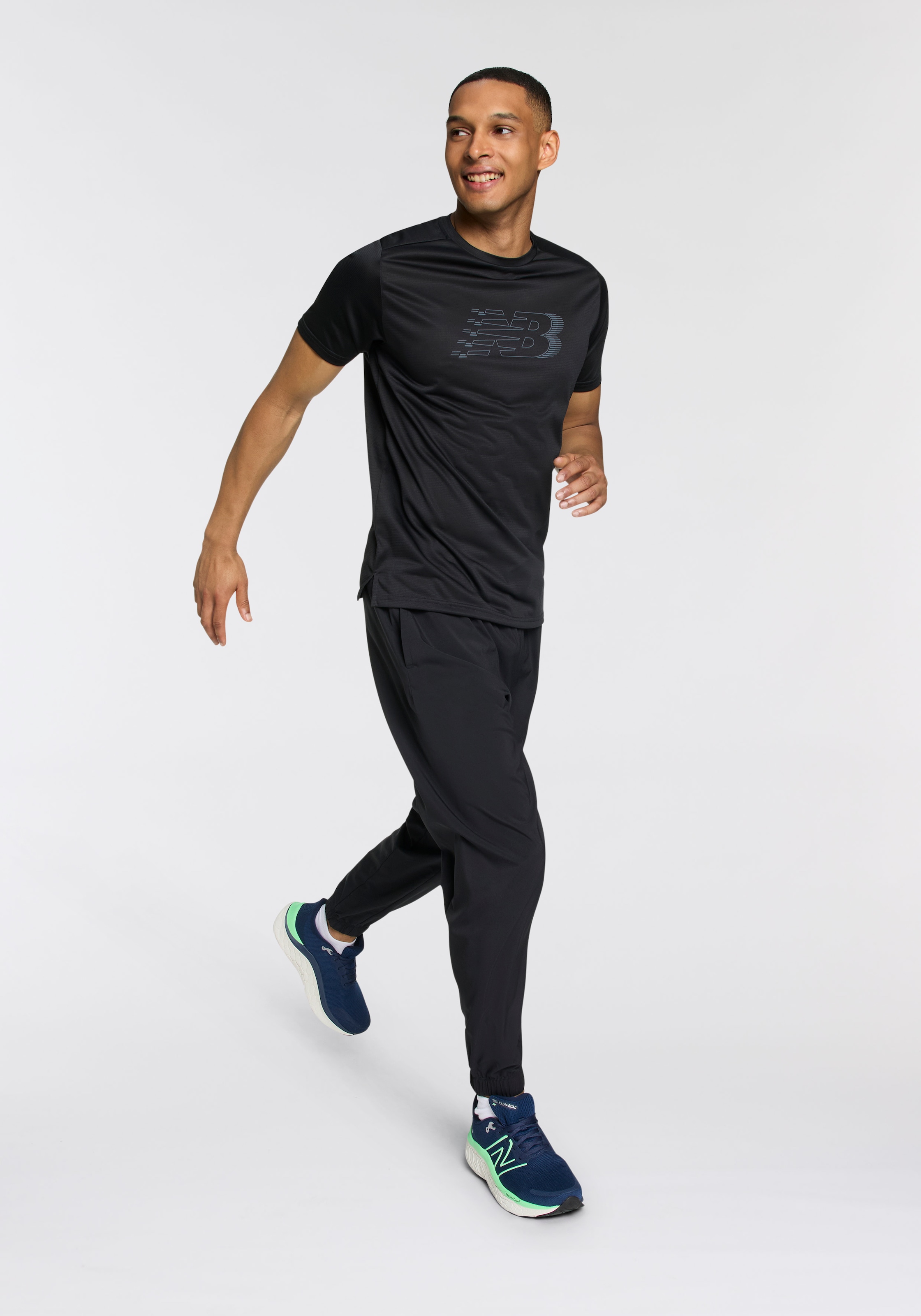 New Balance Laufshirt »Sport Essentials Printed Run T-Shirt«