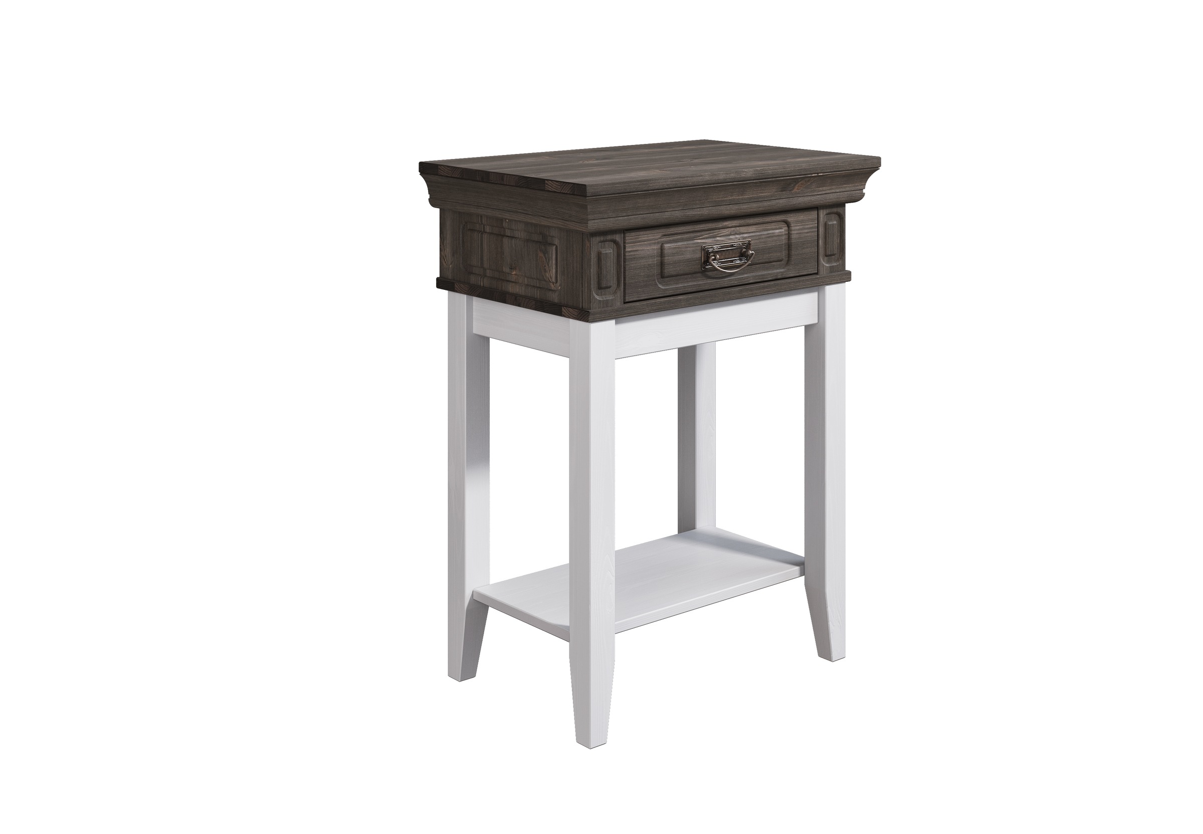 OTTO home Nachttisch "Vinales; Konsolentisch, Beistelltisch ideal für Boxspringbetten" Made in Europe, aus massiver Kiefer, mit Fräsungen, FSC zertifiziert