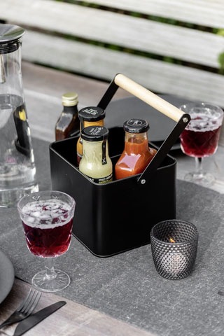 WENKO Organizer »Modell Baco« robuster Tragekorb, ideal zur Aufbewahrung von Ketchup und Grillsaucen