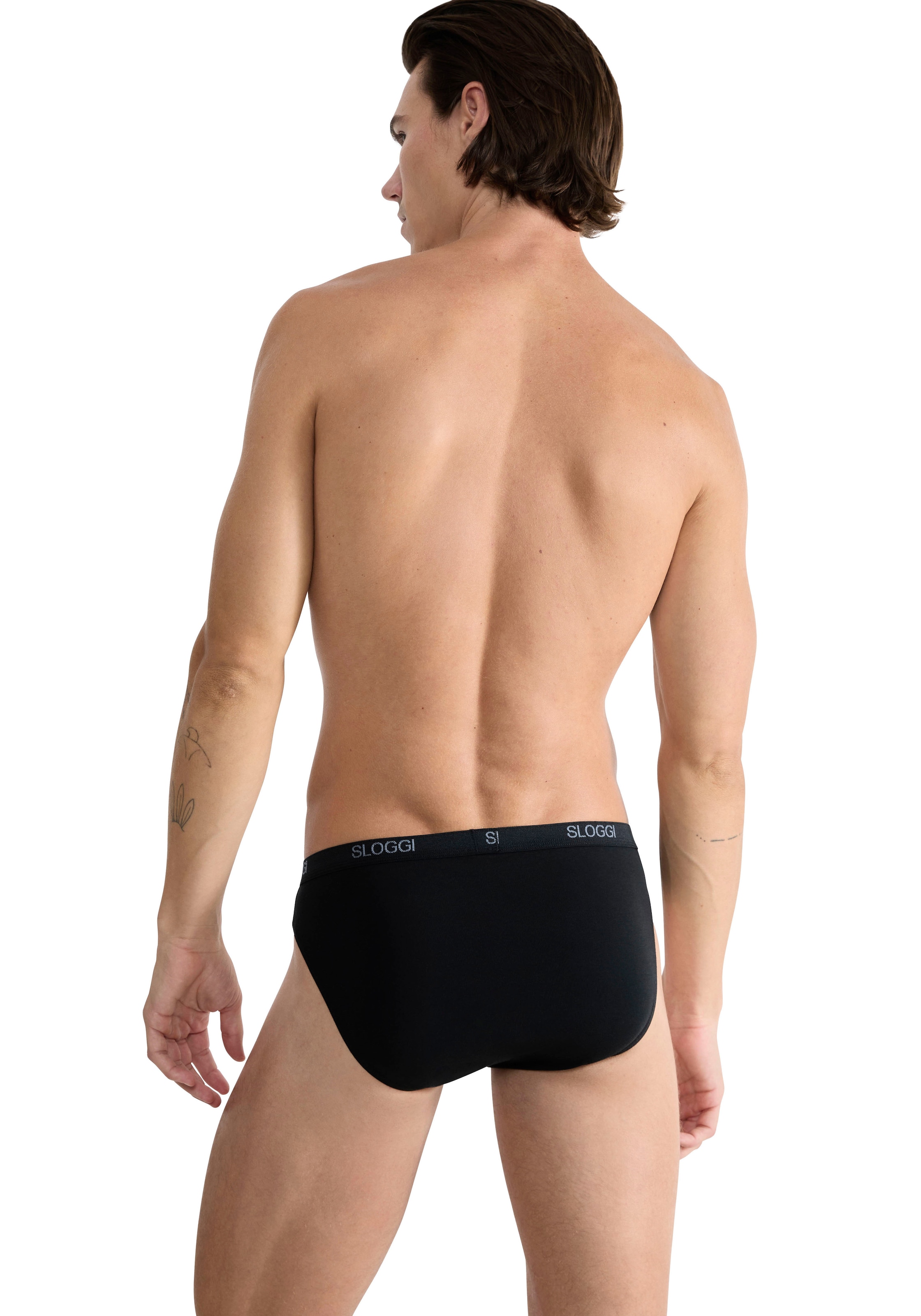 sloggi Minislip »Men Basic« 2er Pack,  elastischer, weicher Taillenbund