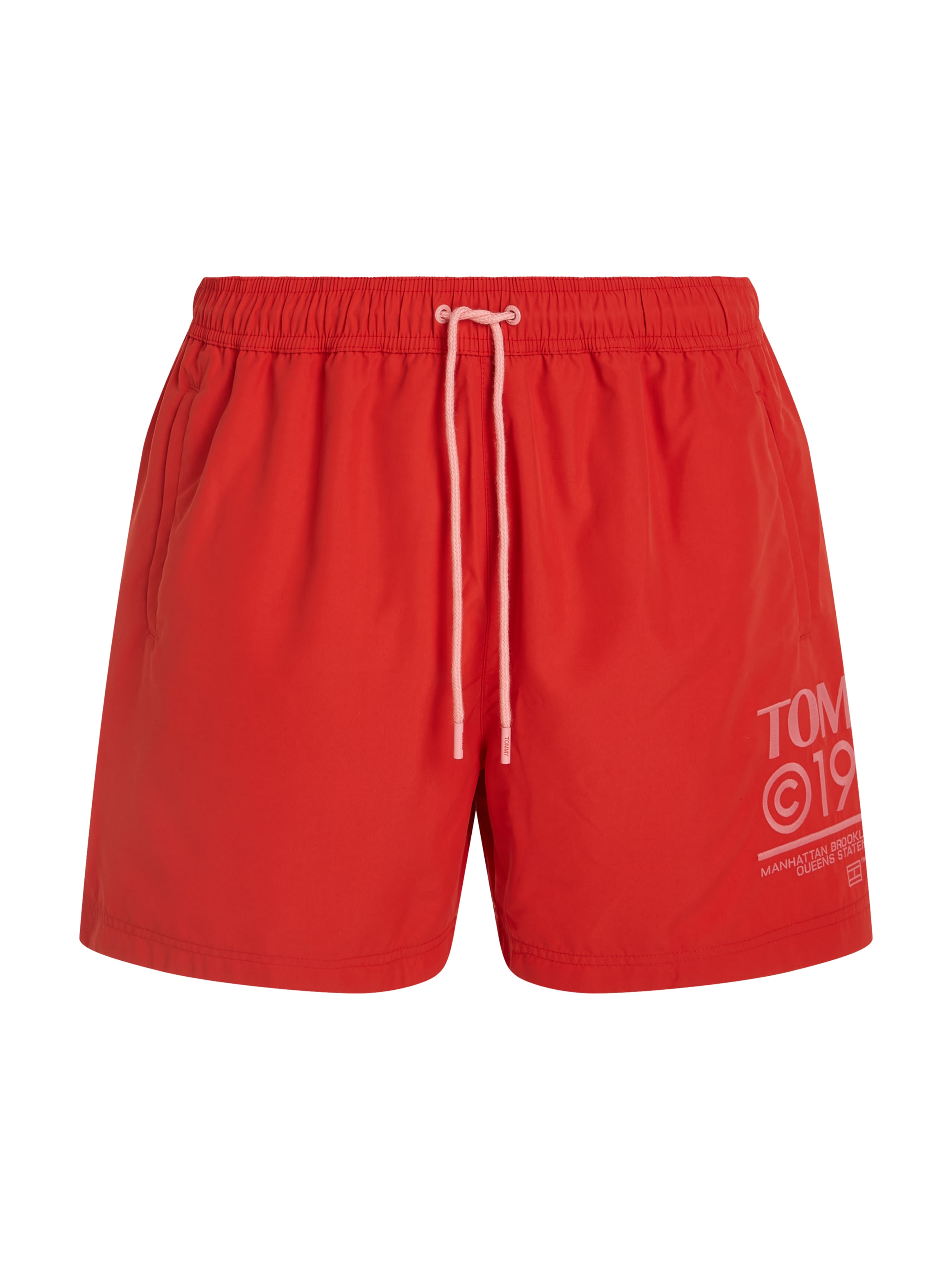 Tommy Hilfiger Swimwear Badeshorts »SF MEDIUM DRAWSTRING«, mit kultigem Logoschriftzug