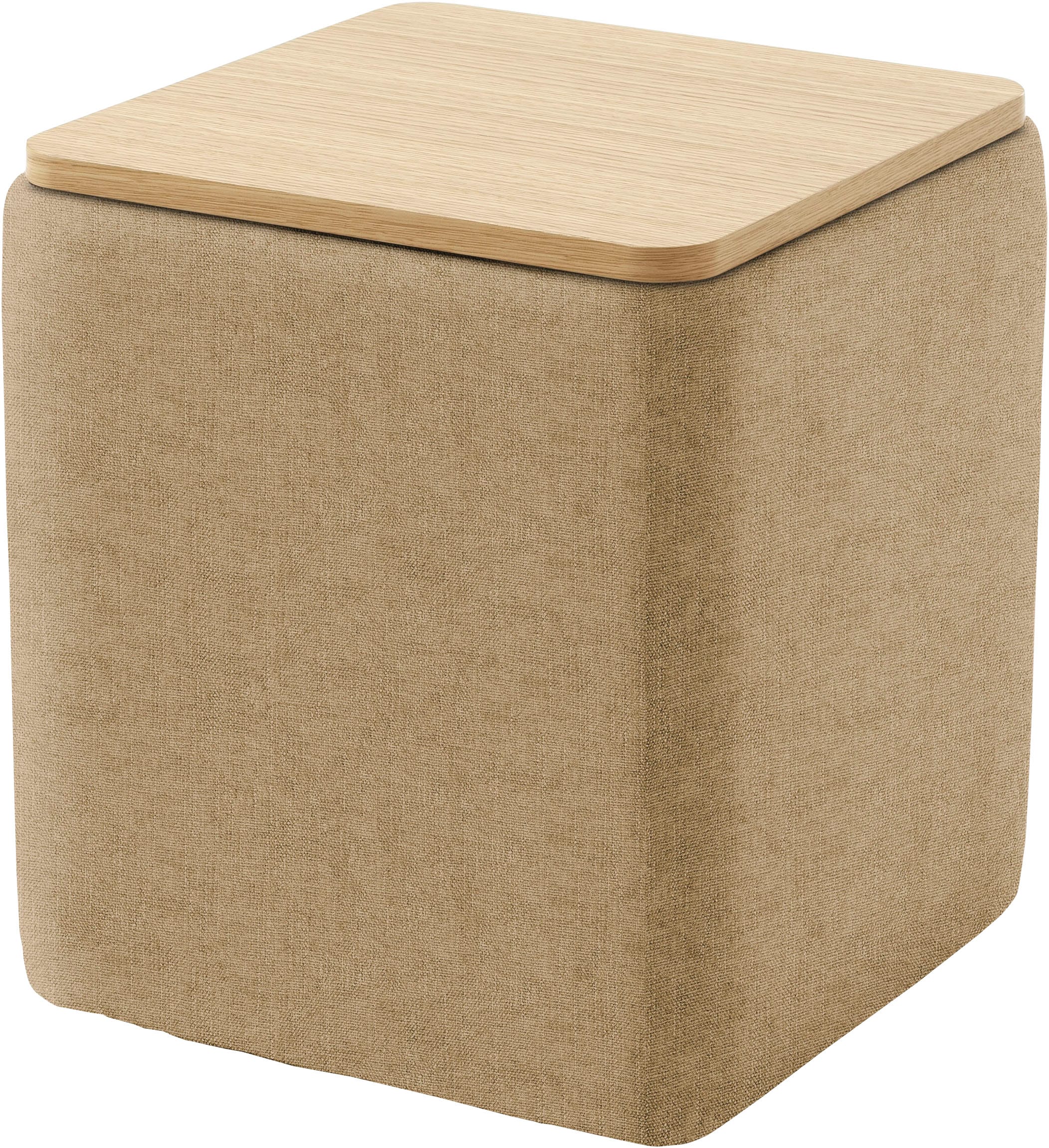 Home affaire Ablagetisch »Kyro, Stauraum mit Tischplatte Eiche, Breite 40 cm« Stylisch, handlich und praktisch für dein Schlafzimmer