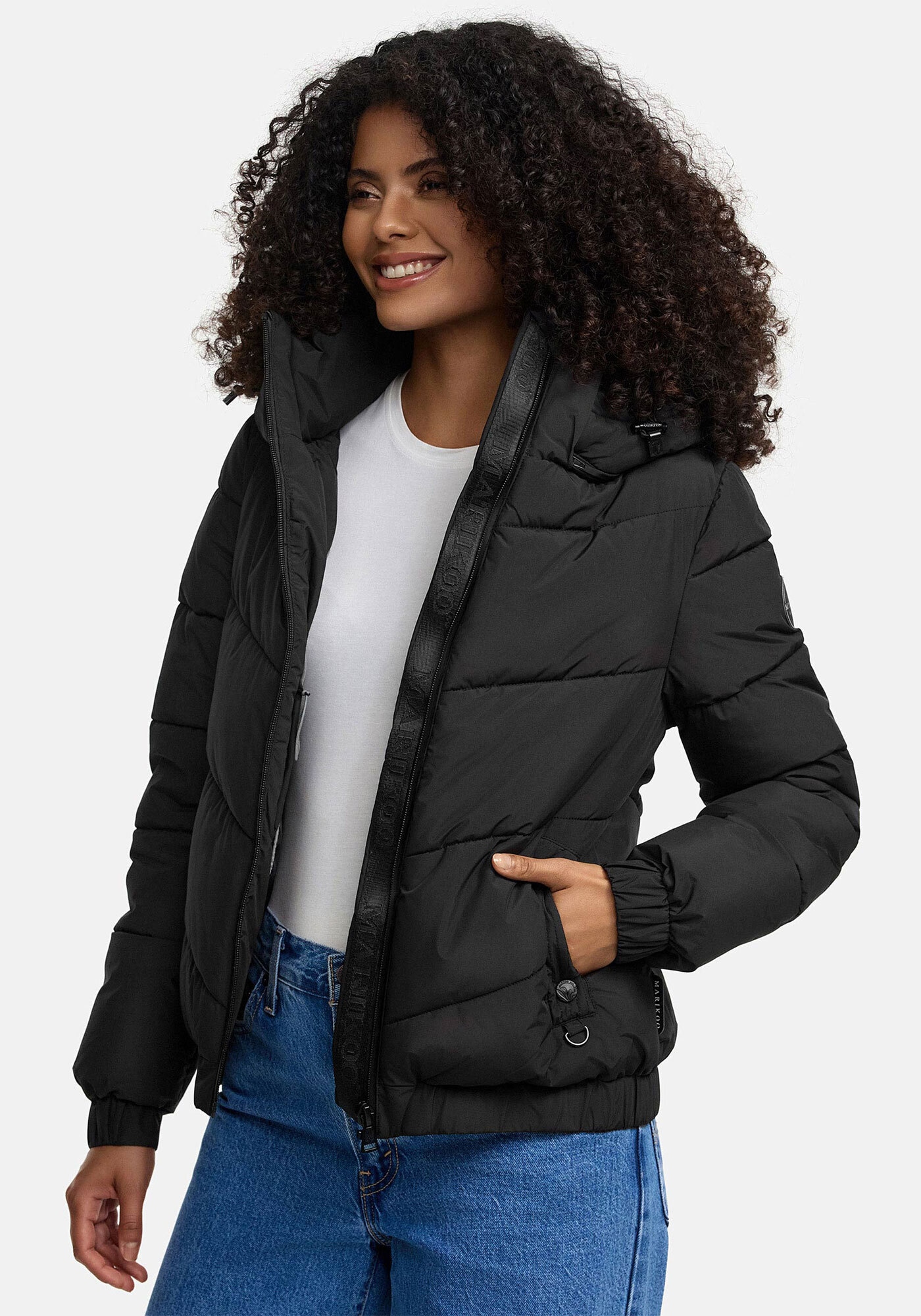 Marikoo Winterjacke »Marikoo Nayanaa Damen Winter Steppjacke N002«