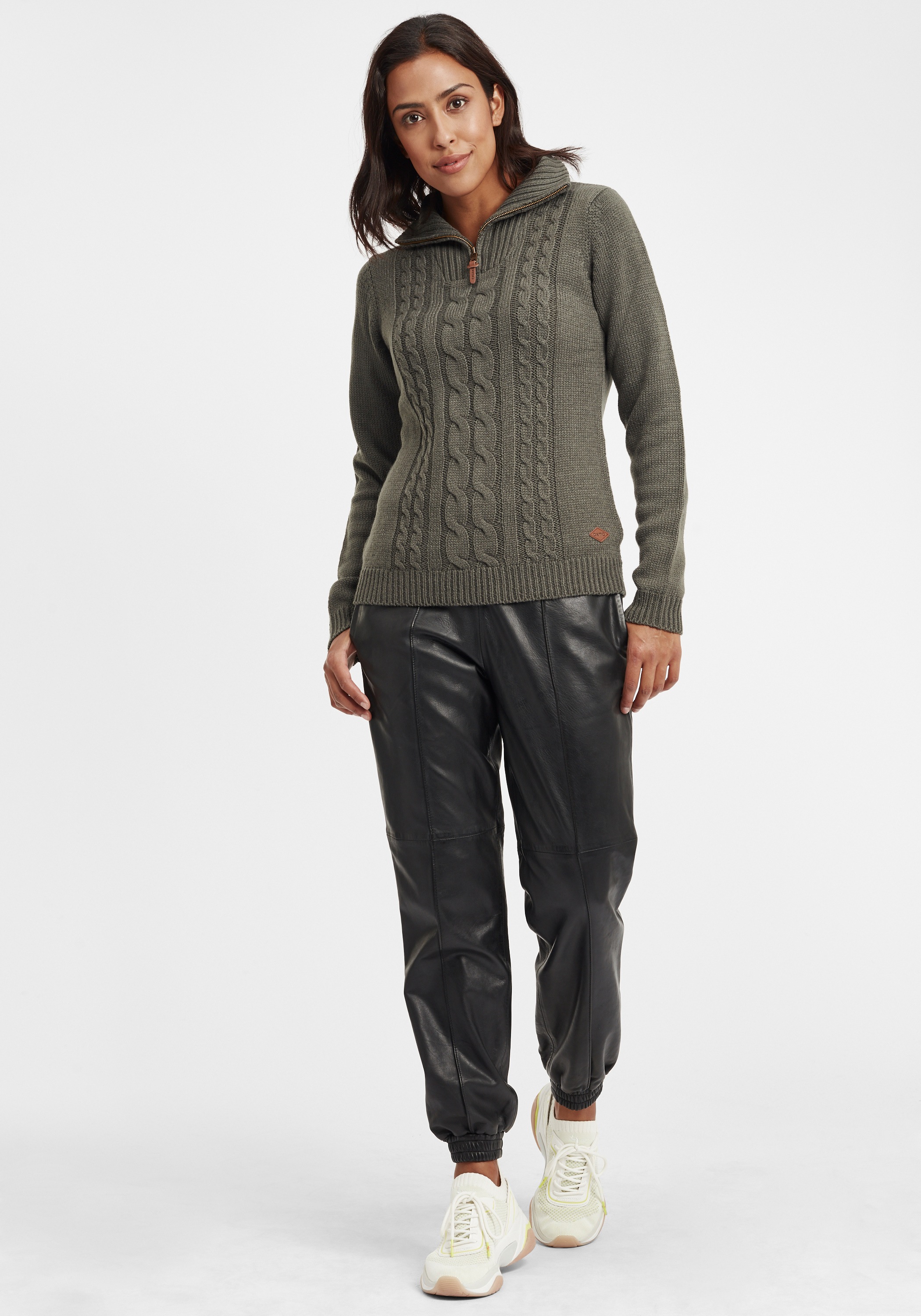 OXMO Strickjacke »Strickpullover OXCarry«