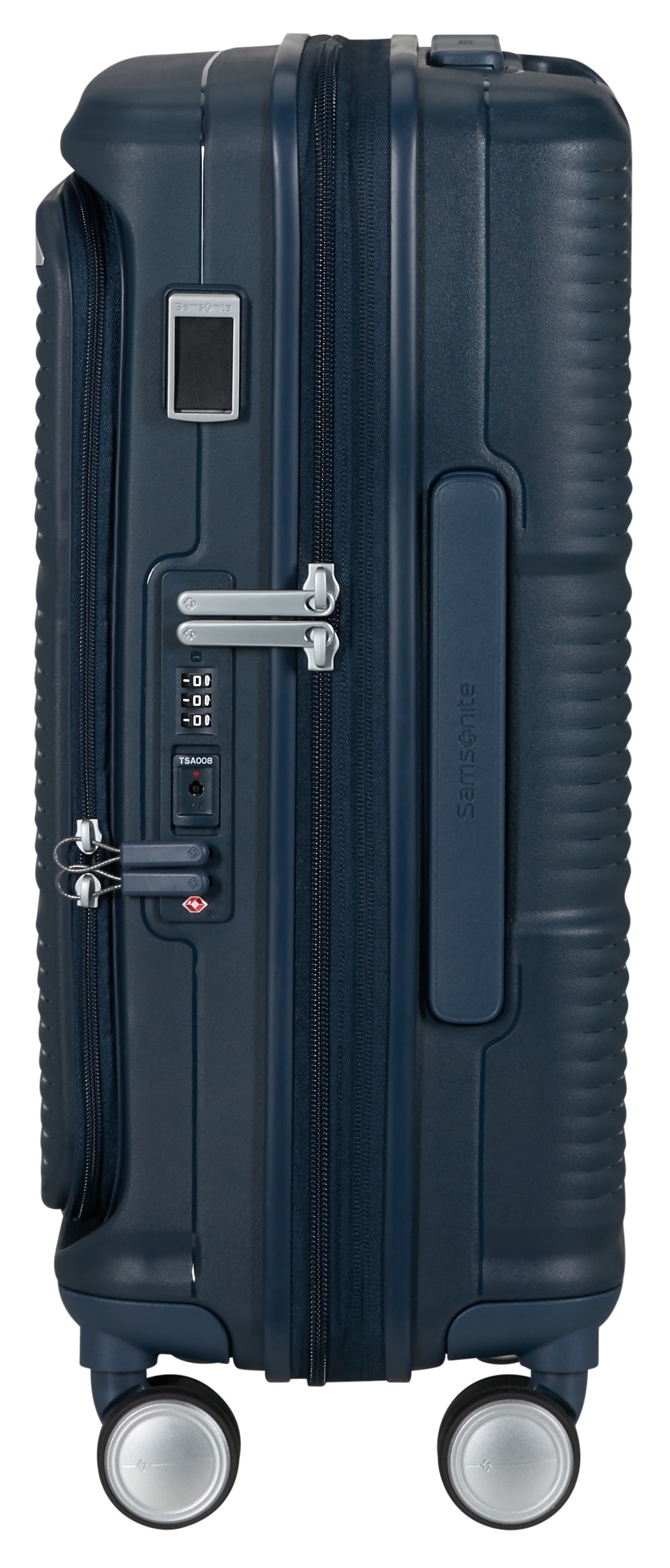 Samsonite Hartschalen-Trolley »PARALUX, verschiedene Größen und Farben« 40 l 4 Rollen mit arretierbarem und versenkbarem Druckknopf-Trolleysystem