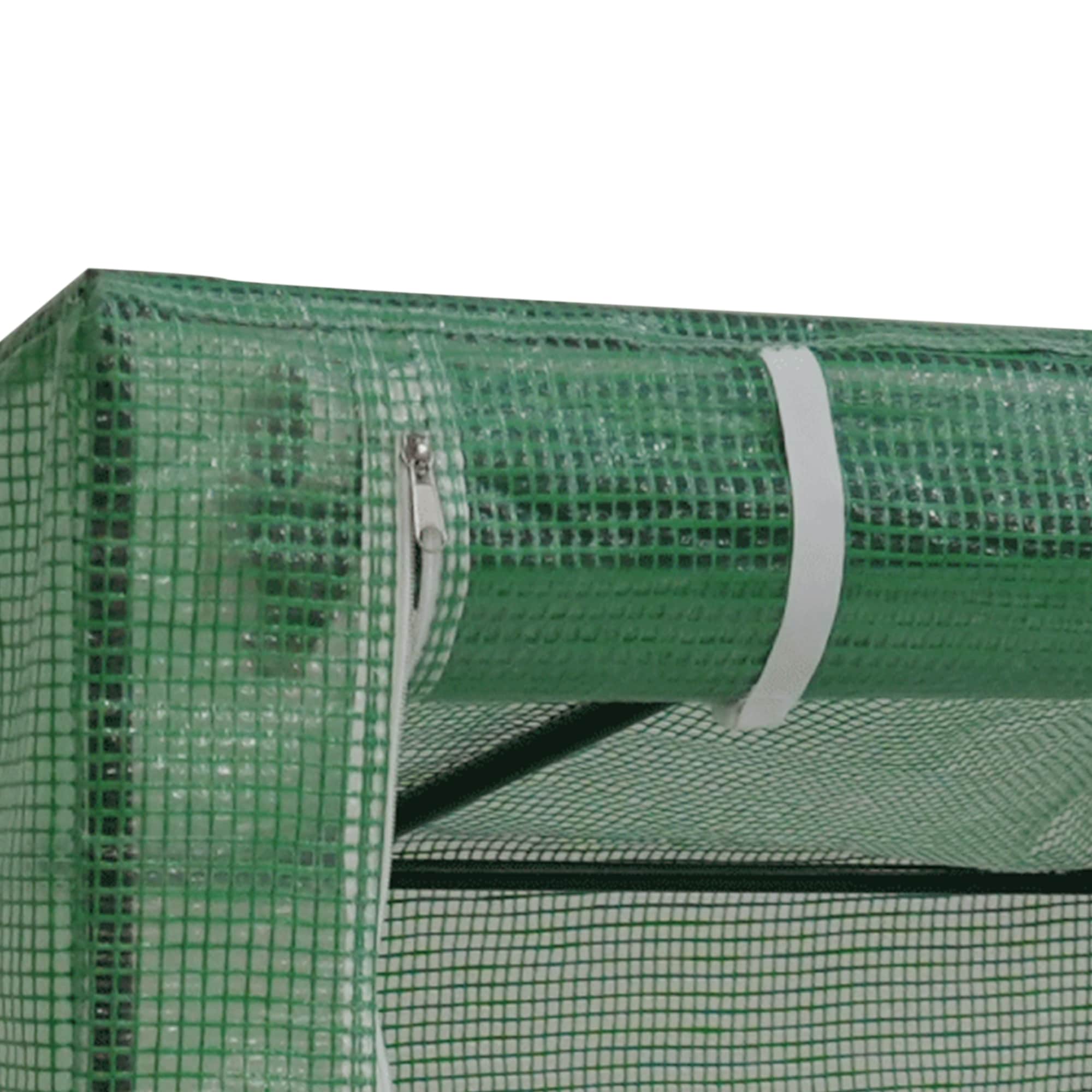 KONIFERA Foliengewächshaus »HF91« BxTxH: 110x60x174/158 cm