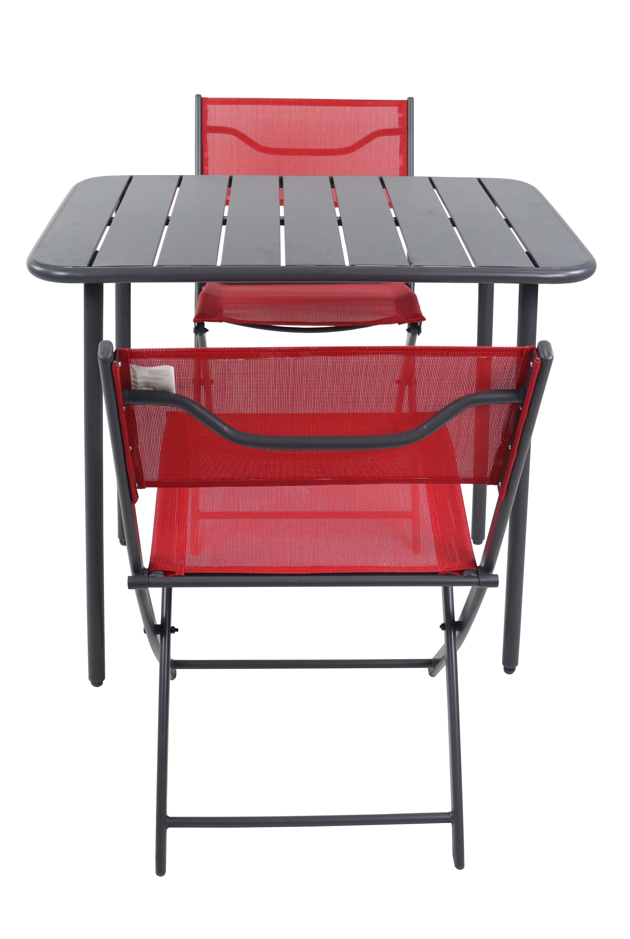 VCM Garten-Essgruppe »VCM 3-tlg Gartenmöbel Set | Sitzgruppe Essgruppe | 1xTisch, 2x Stühle | Tisch Maße ca. H. 72 x B. 80 x T. 55 cm | Klappbar | Garten Set - Sumila«, (3 tlg., Sumila)