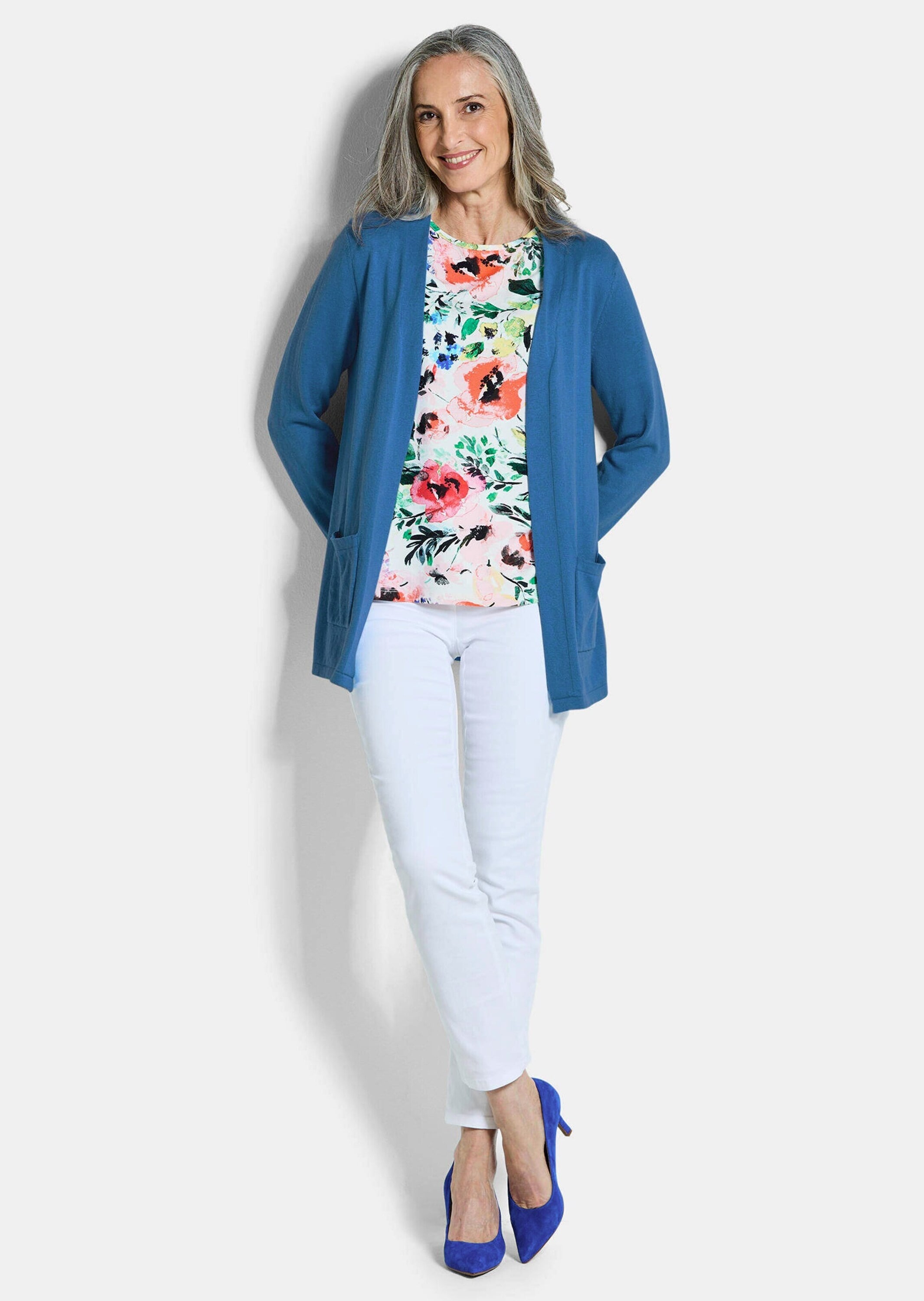 GOLDNER Strickjacke »Elegante Strickjacke mit Kaschmir« mit Kaschmieranteil