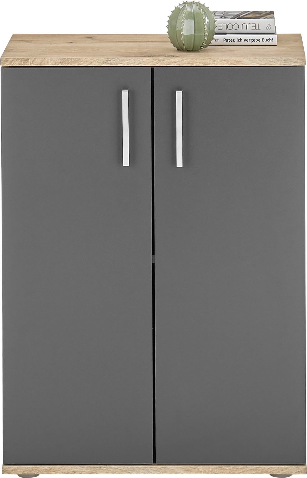 HBZ Kommode »BC-Drift-2, Mehrzweckschrank Stellmaß BxHxT 60x84x35 cm« 1 Stk. tlg. Schrank mit 2 Türen und 1 Einlegeboden