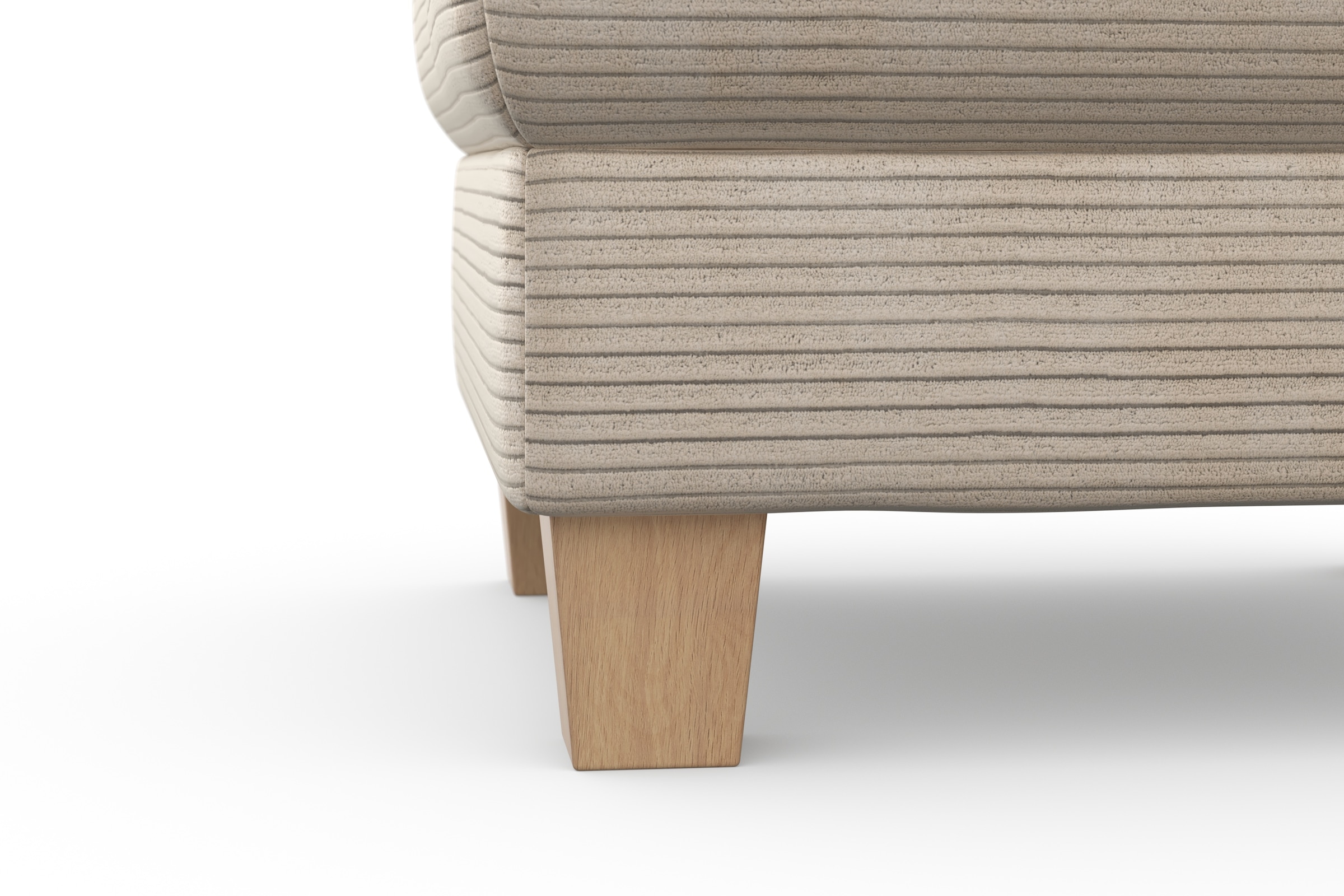 Home affaire Polsterhocker »Summer« inkl. Stauraum, Cord-Bezug