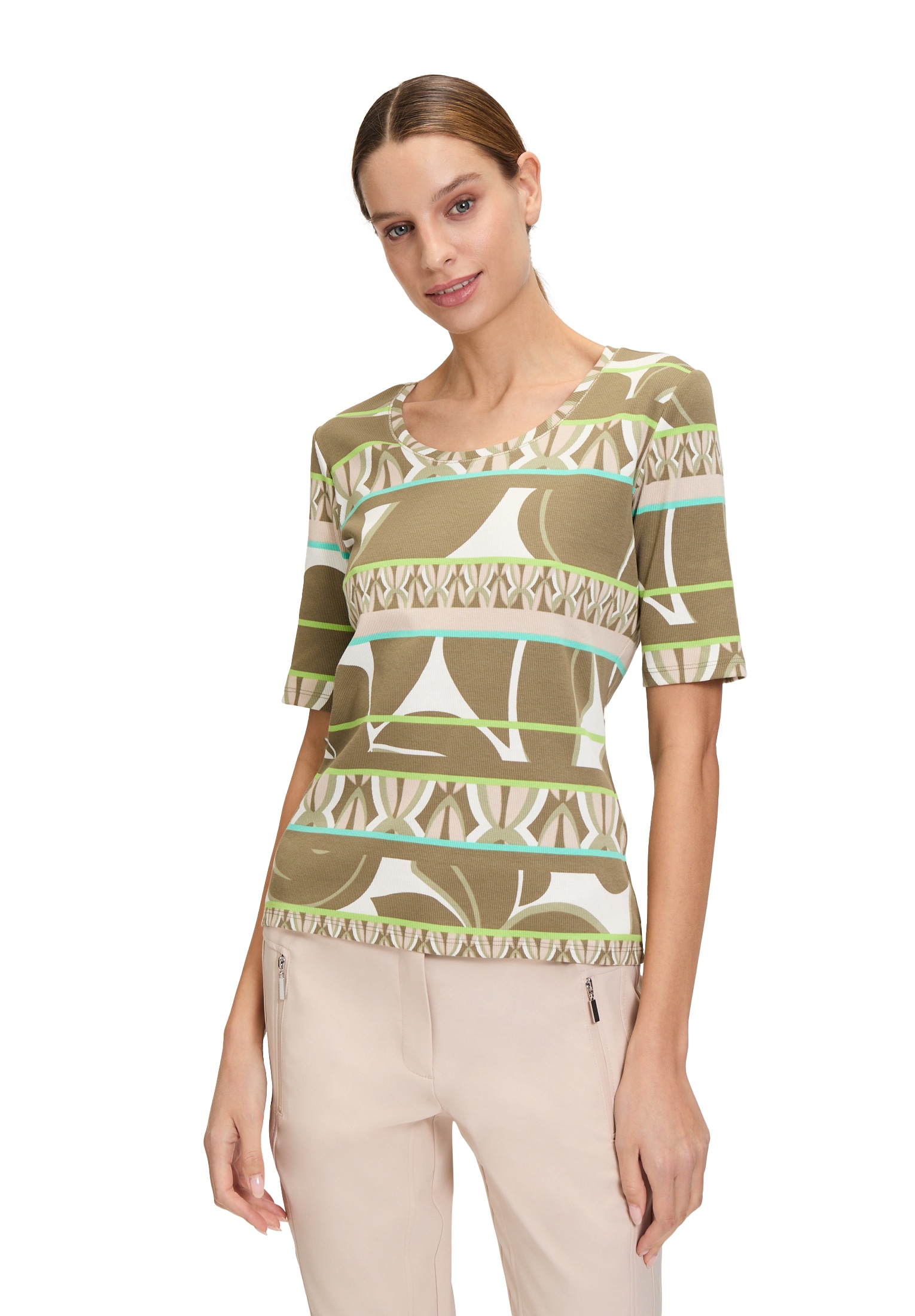 Betty Barclay T-Shirt »Basic Shirt mit Rippenstruktur«