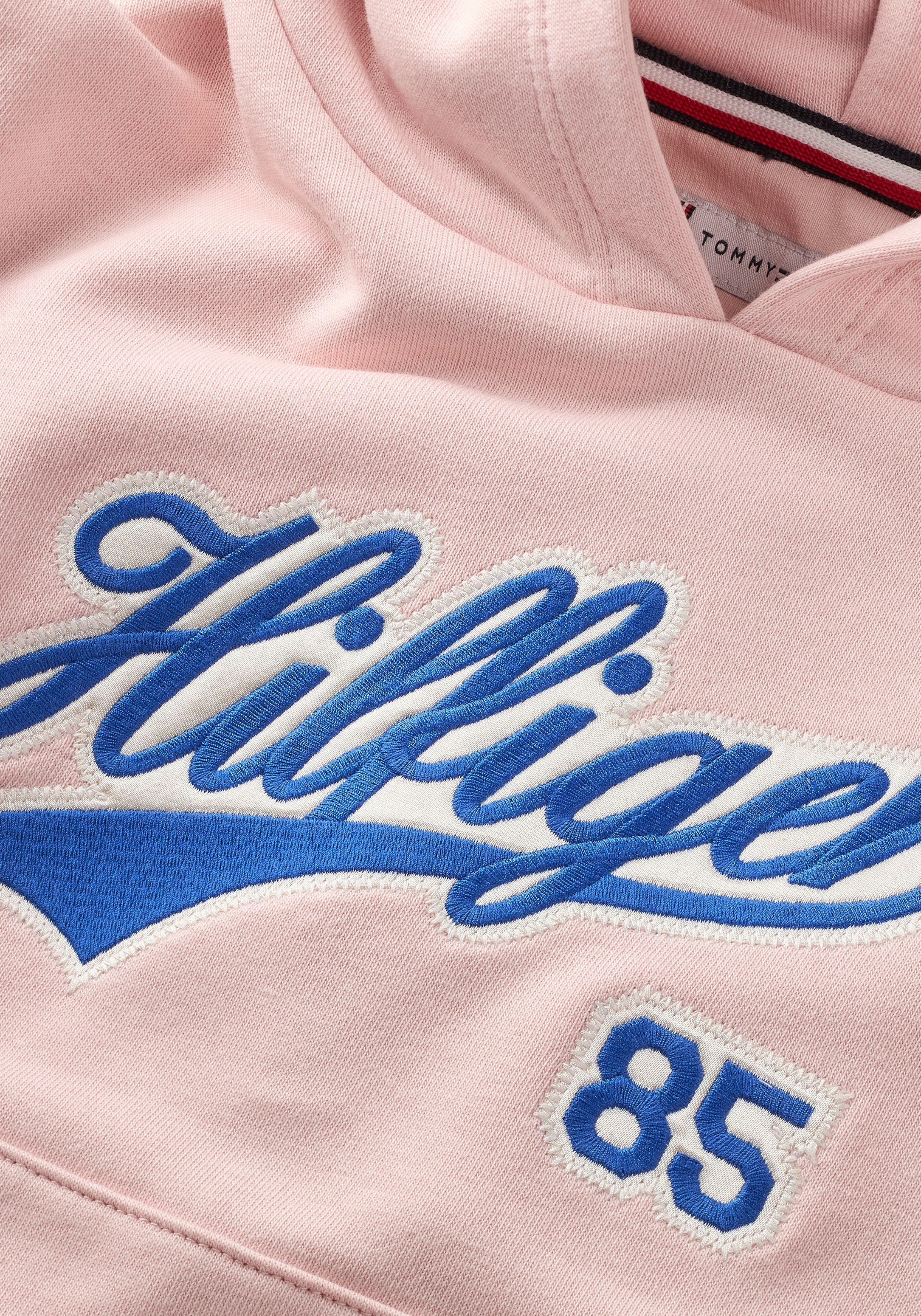 Tommy Hilfiger Kapuzensweatshirt »HILFIGER SCRIPT HOODIE«, mit Logo-Stickerei
