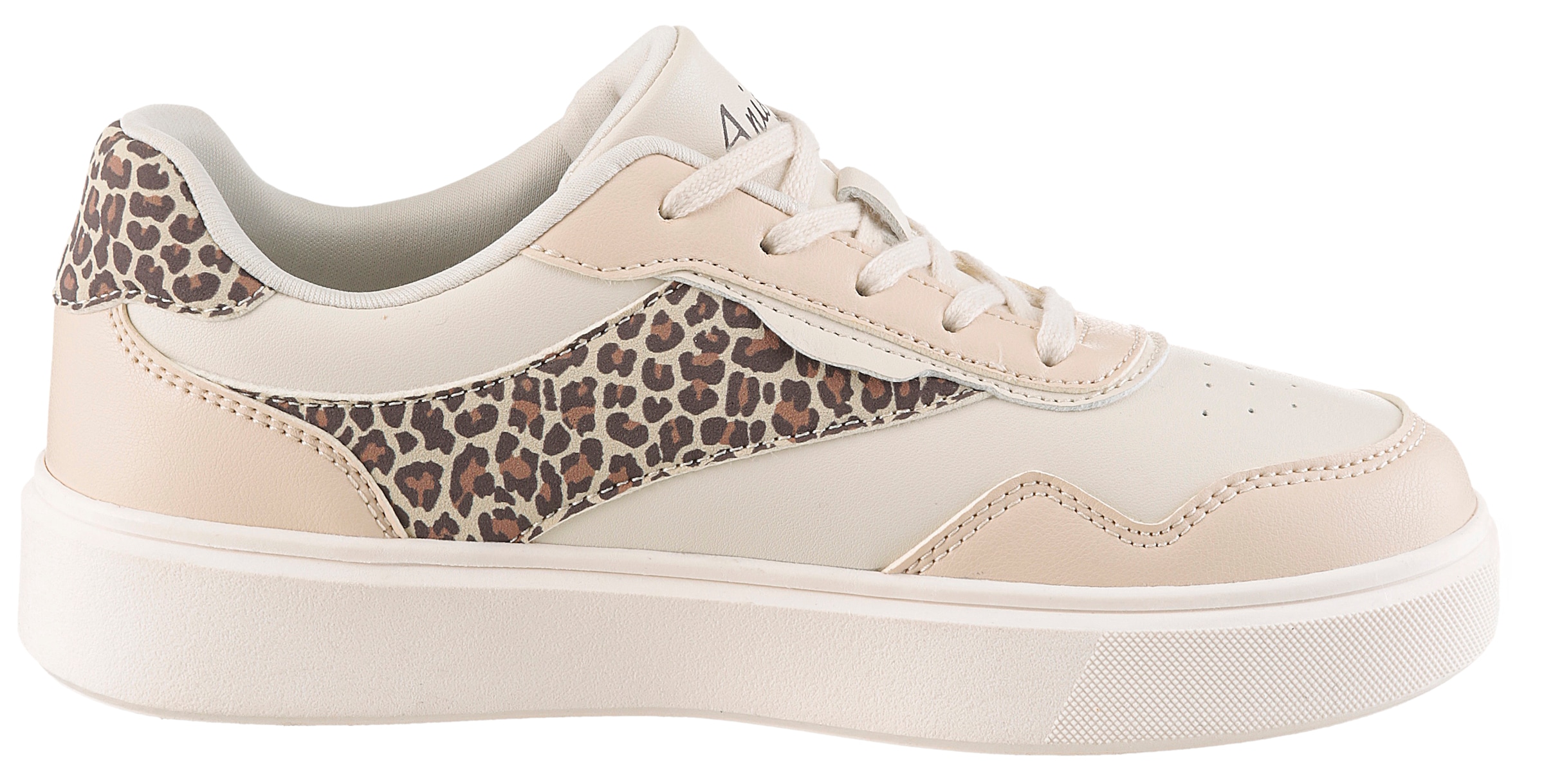 Aniston SHOES Sneaker  Schnürschuh, Freizeitschuh mit Animal-Print - NEUE KOLLEKTION