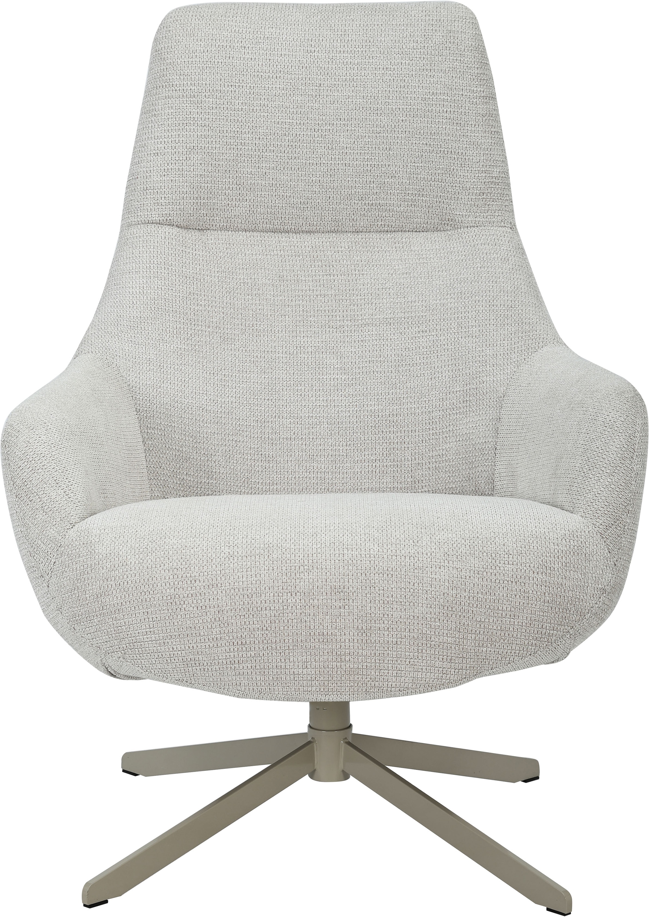 INOSIGN Drehsessel »CLARINDA moderner Ohrensessel drehbar, TV-Sessel, Relaxsessel«, 360-Grad drehbar, robustes Metallgestell