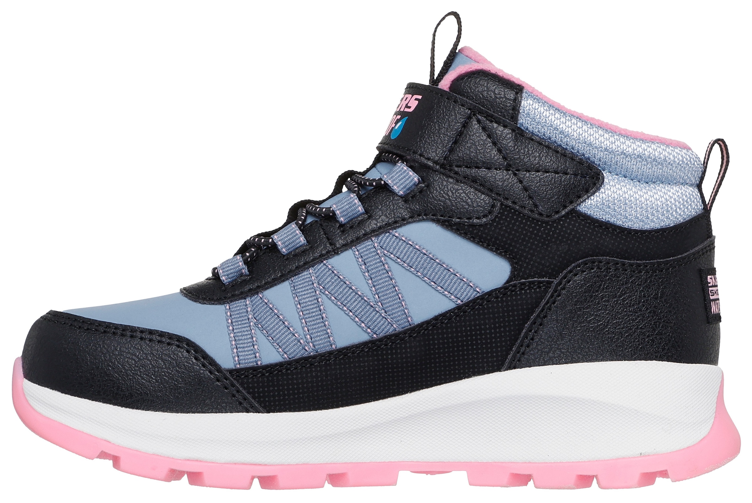 Skechers Klettstiefel »STORM BLAZER«  Winterboots, wasserabweisend, Größenschablone zum Download