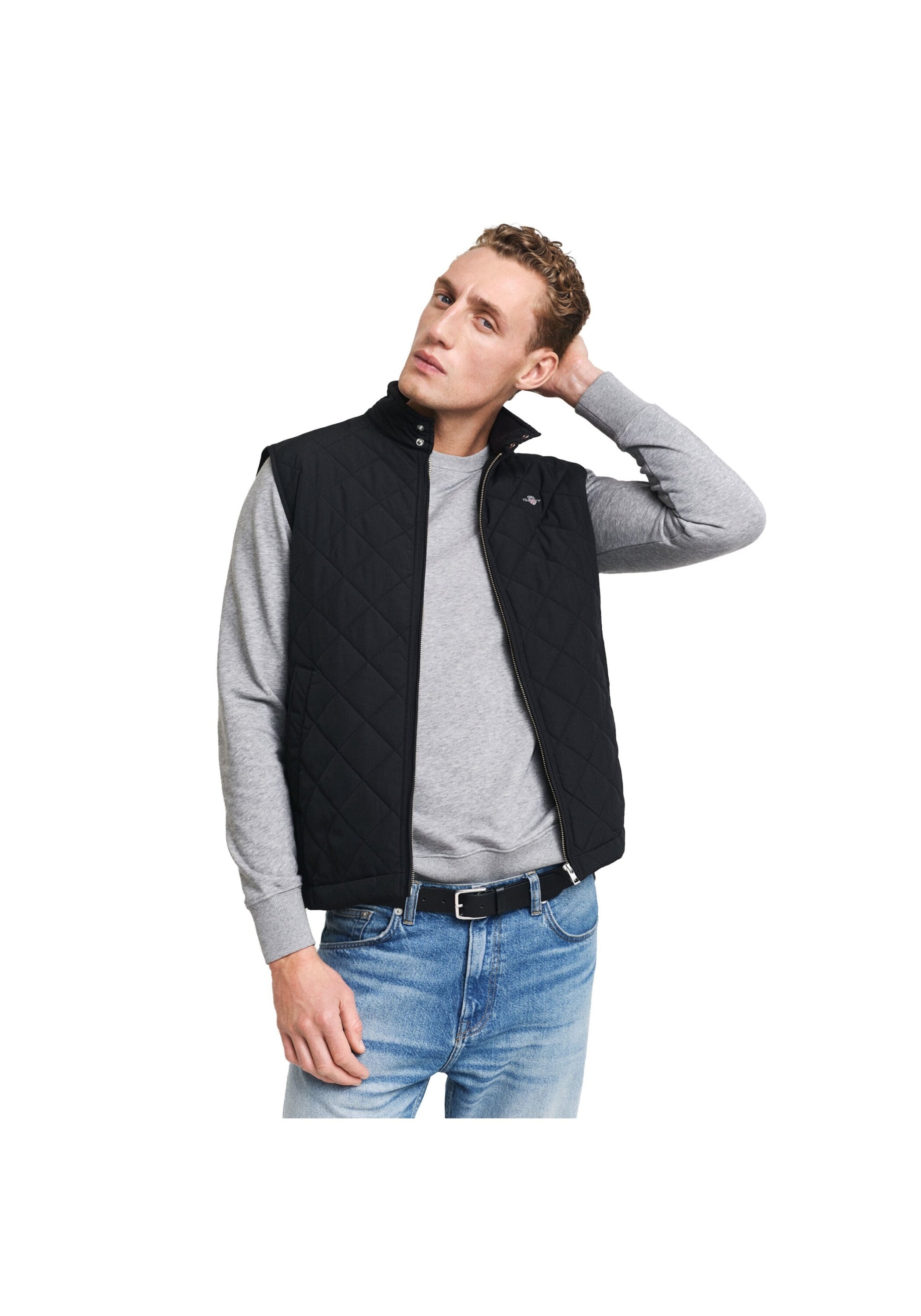 Gant Steppweste »Steppweste QUILTED WINDCHEATER VEST«, (1 tlg.)