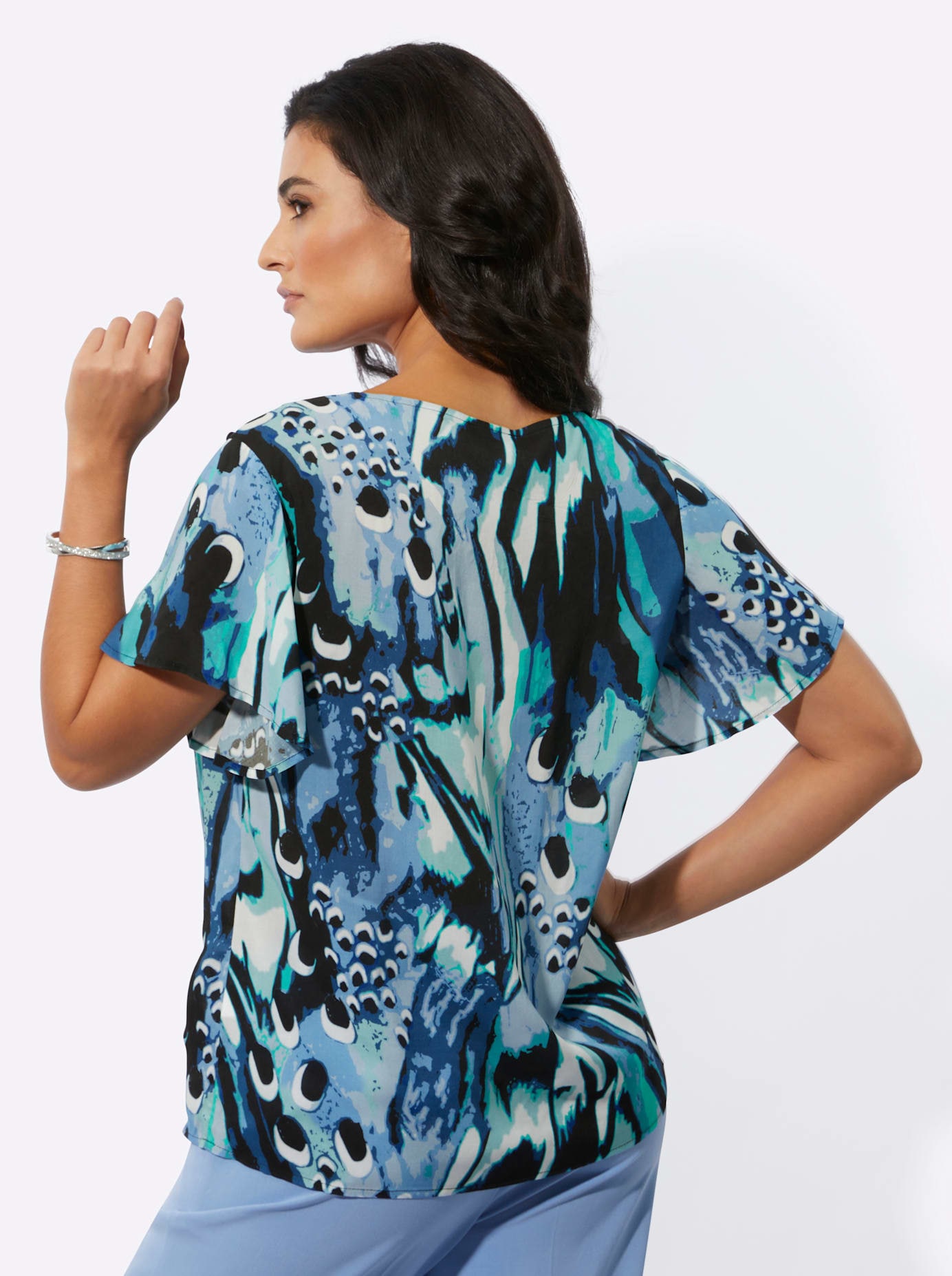 creation L Druckbluse