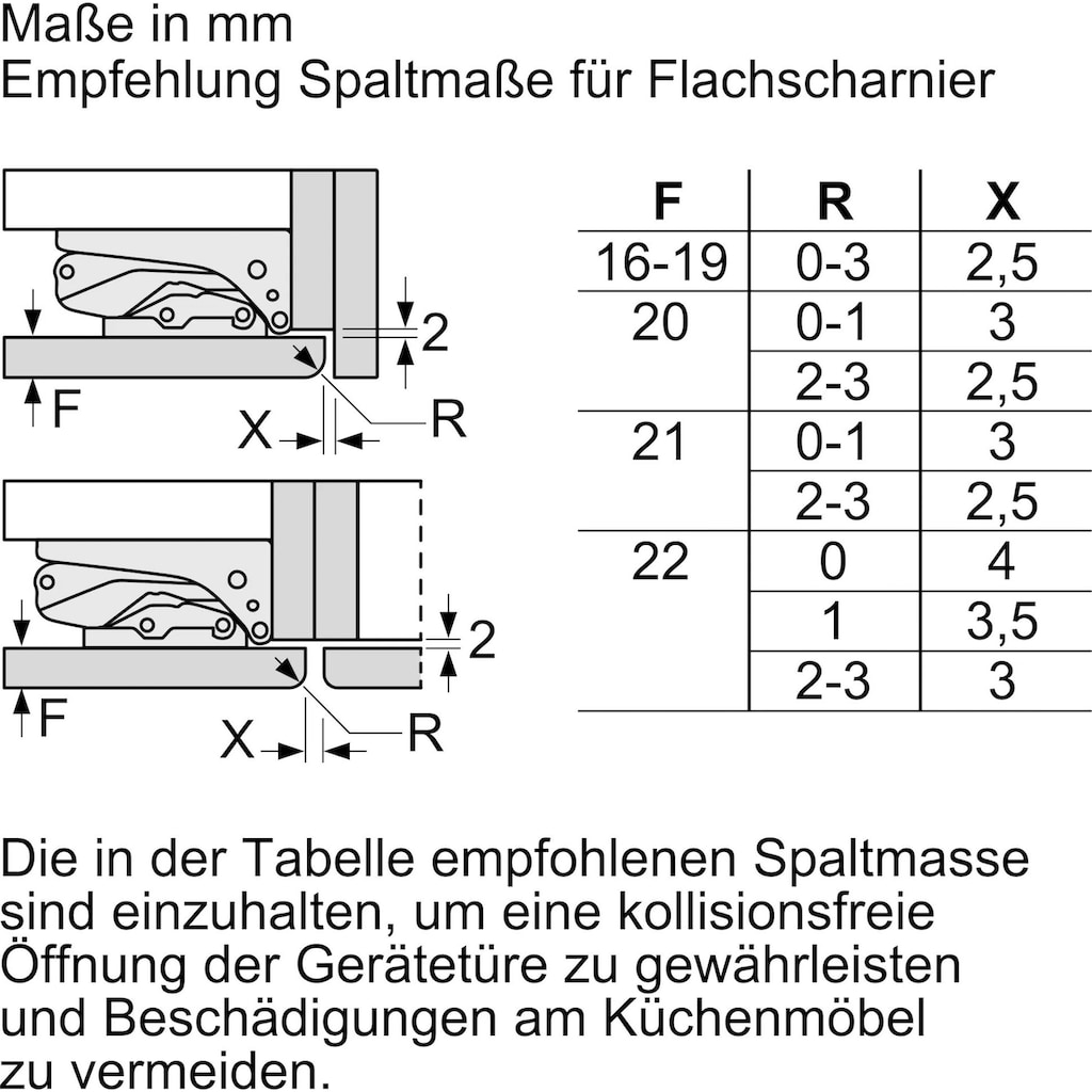 SIEMENS Einbaugefrierschrank »GI81NACF0«, iQ500, 177,2 cm hoch, 55,8 cm breit