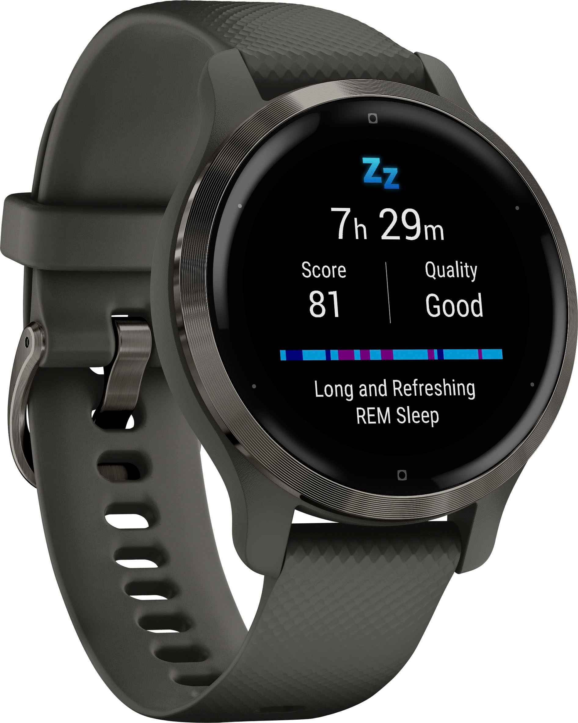 Garmin Smartwatch »Venu 2S«, (2,8 cm / 1,1 Zoll), 8 GB, 25 vorinstallierten Sport-Apps)