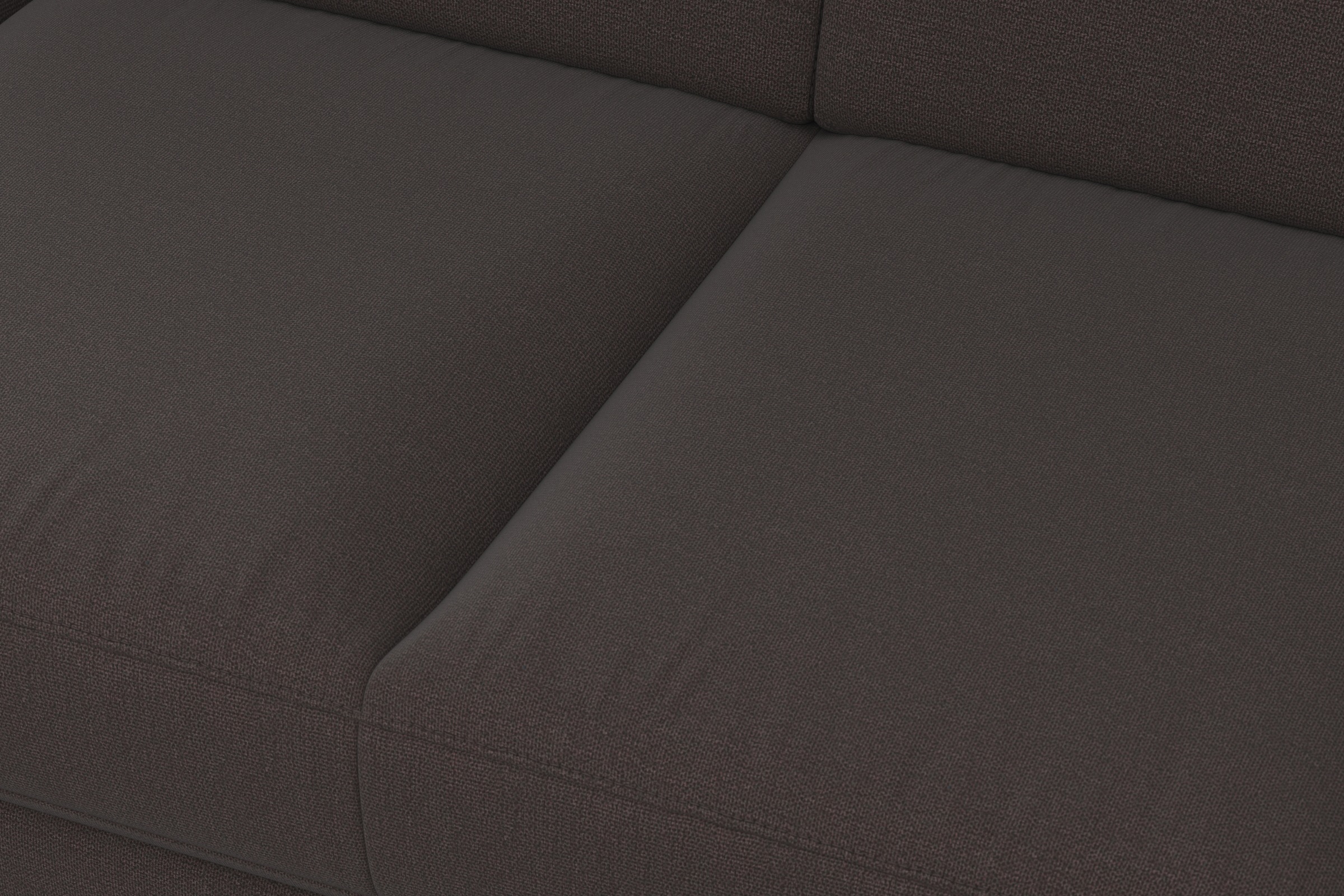 sit&more Ecksofa »Padua L-Form«, inklusive Sitztiefenverstellung, Armteilfunktion und Federkern
