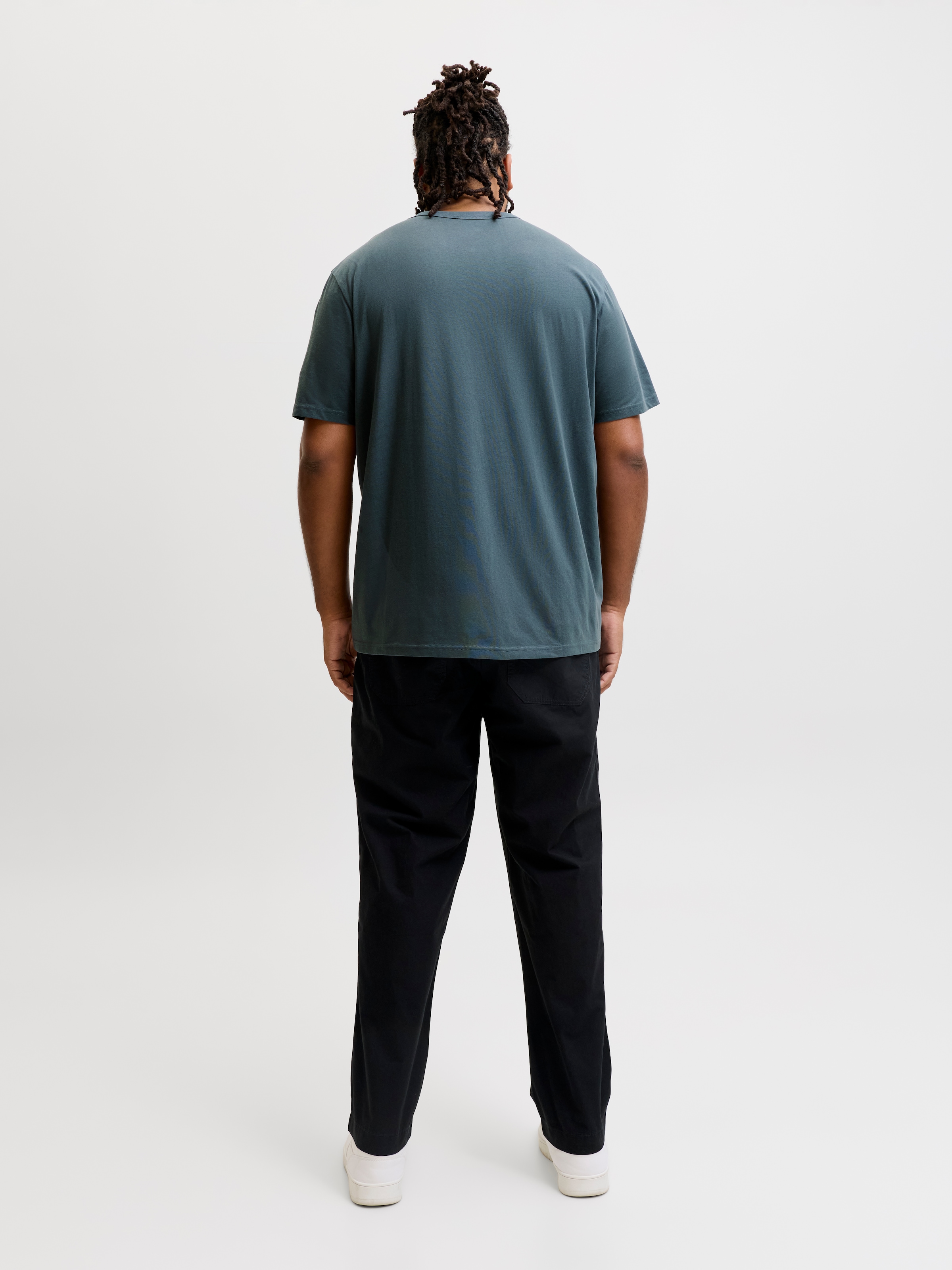 Jack & Jones PlusSize T-Shirt »JJCLEVELAND TEE SS CREW NECK PLS« Baumwolle, regular fit