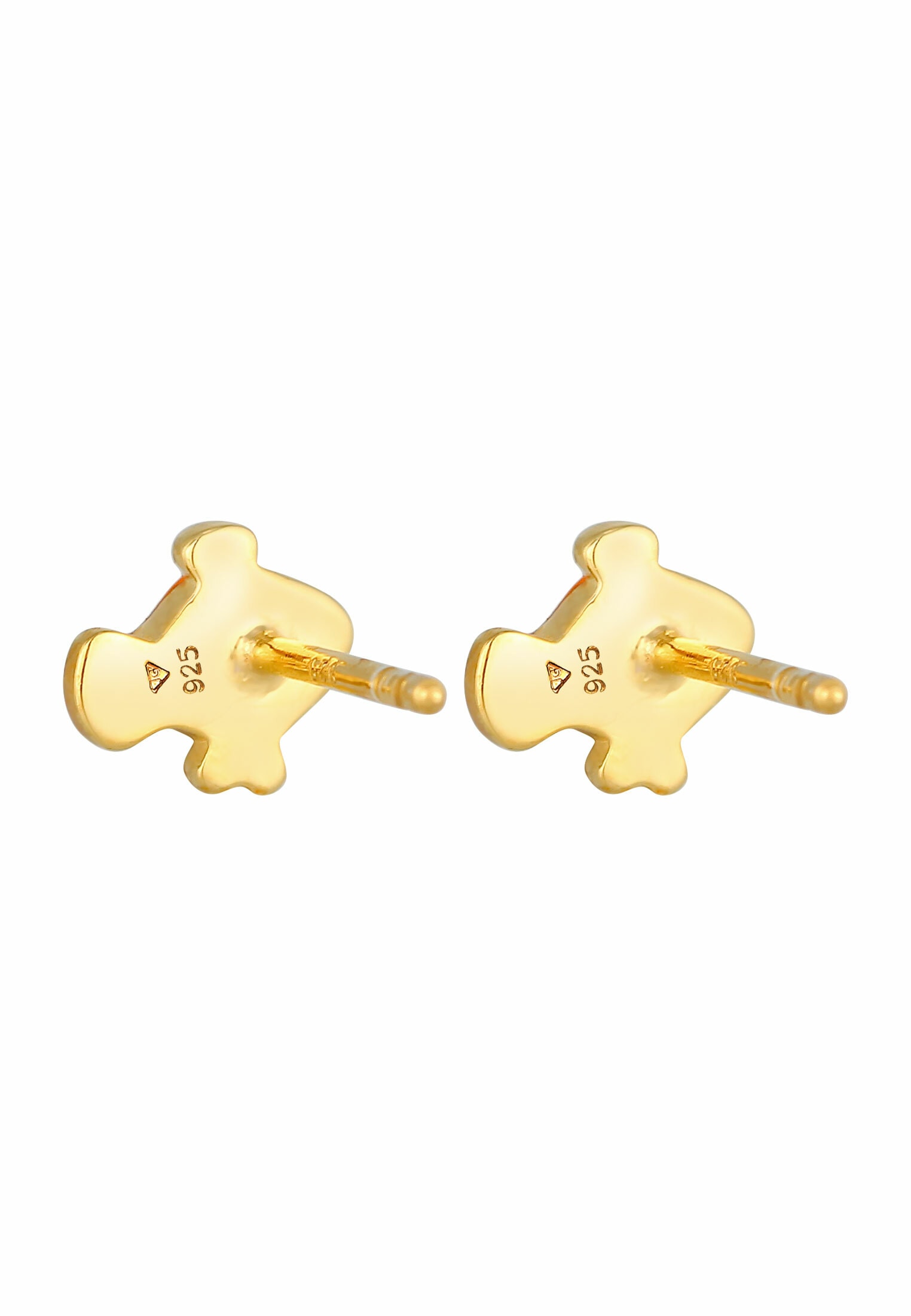 Elli Paar Ohrstecker »Ohrringe Kinder Fisch Emaille Religion 925 Silber«