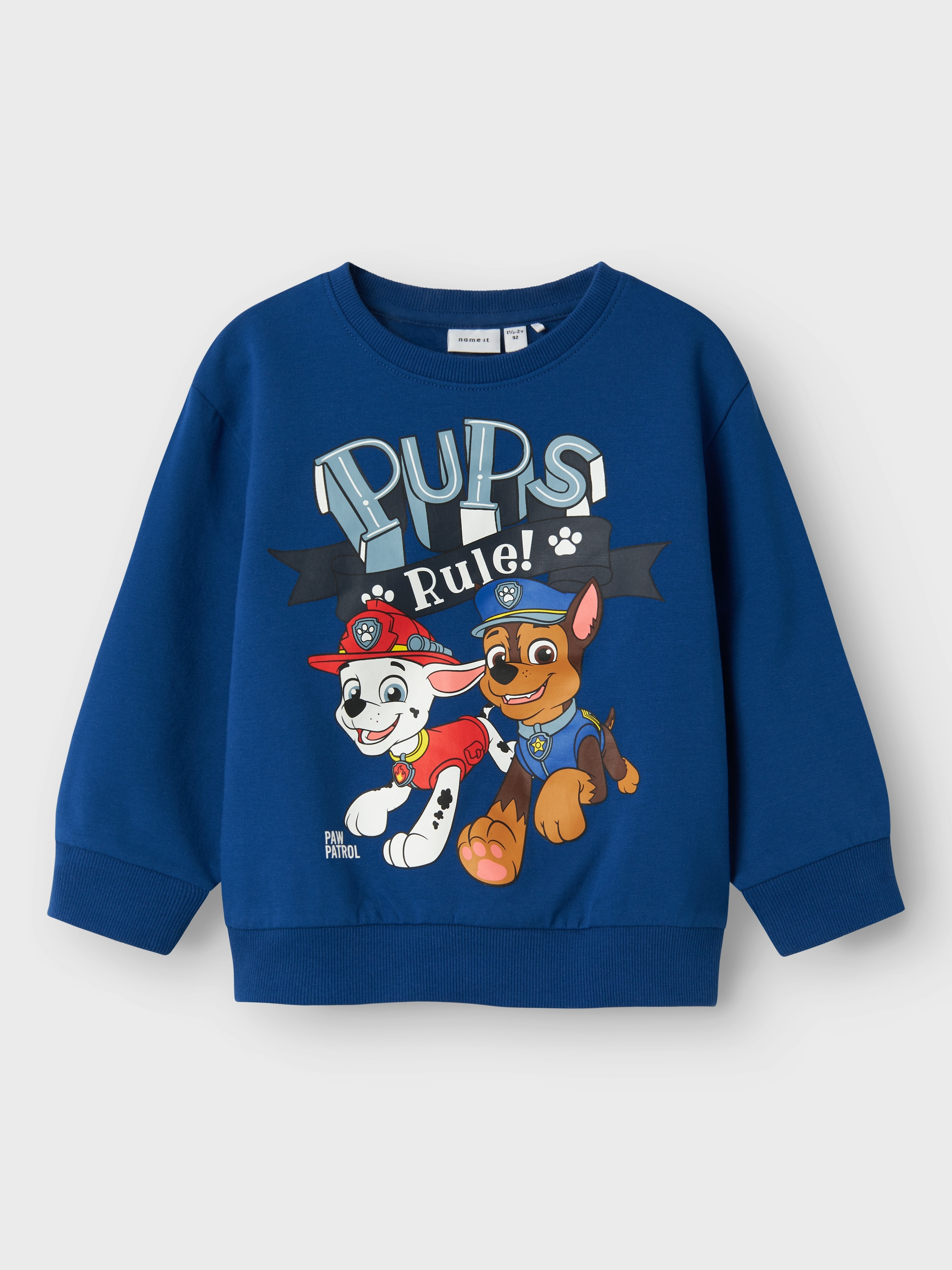 Name It Sweatshirt »NMMDAY für Jungen mit verspieltem Print und bequemem Sitz«, regular fit, Jersey, Rundhals, Rippbündchen
