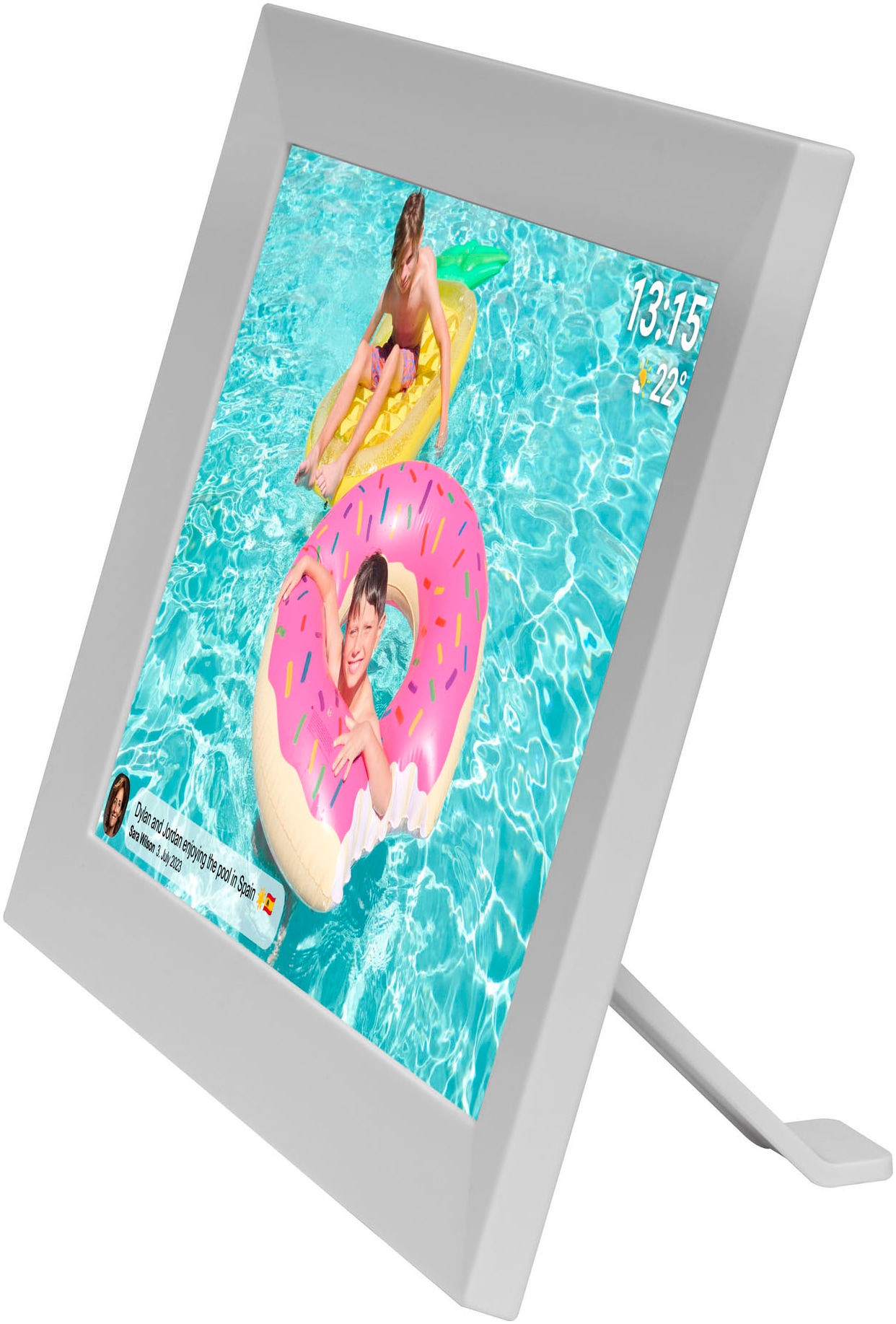Denver Digitaler Bilderrahmen »PFF-1024 FRAMEO 10.1 Zoll«, 25,65 cm/10,1 Zoll, 800 x 1280 px Pixel, 16 GB