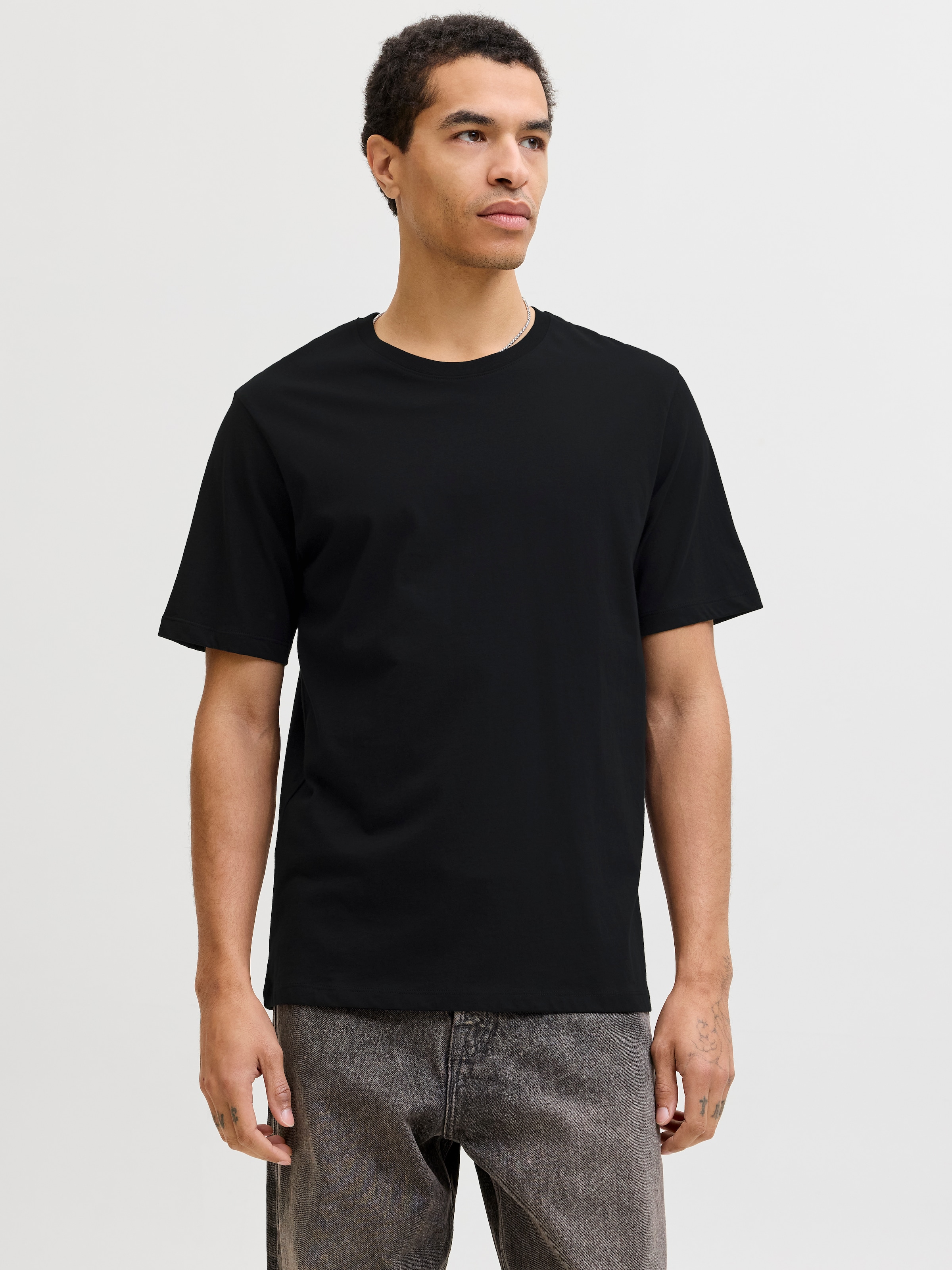 Jack & Jones Rundhalsshirt »JJEORGANIC BASIC TEE SS O-NECK NOOS«