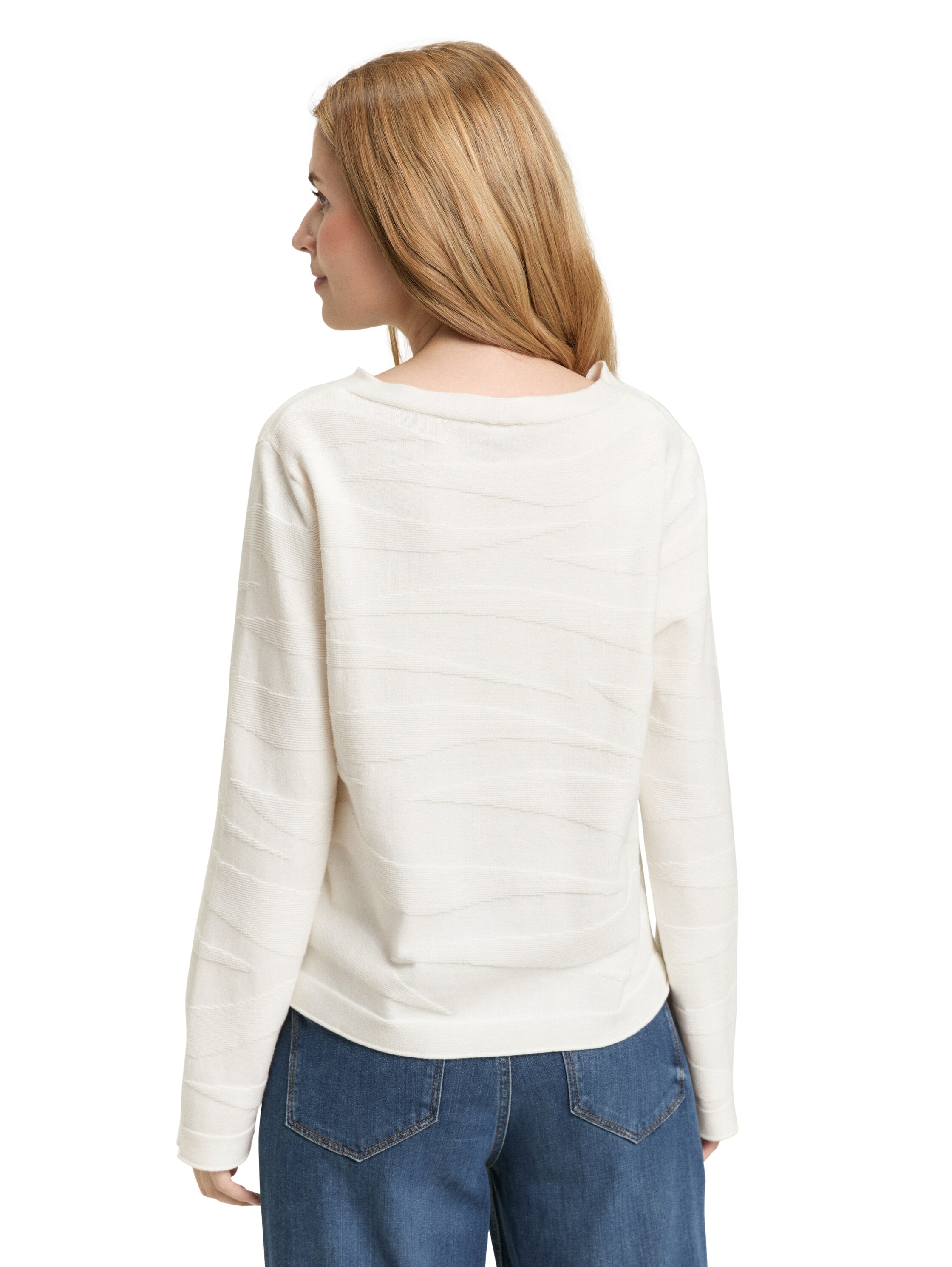 TOM TAILOR Strickpullover mit Struktur Muster