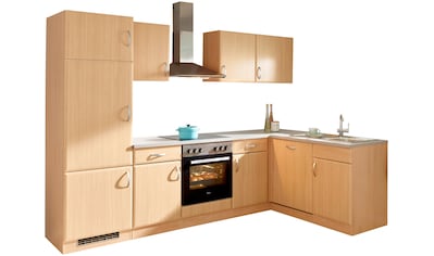wiho Küchen Winkelküche »Prag«, mit E-Geräten, 280 x 170 cm kaufen