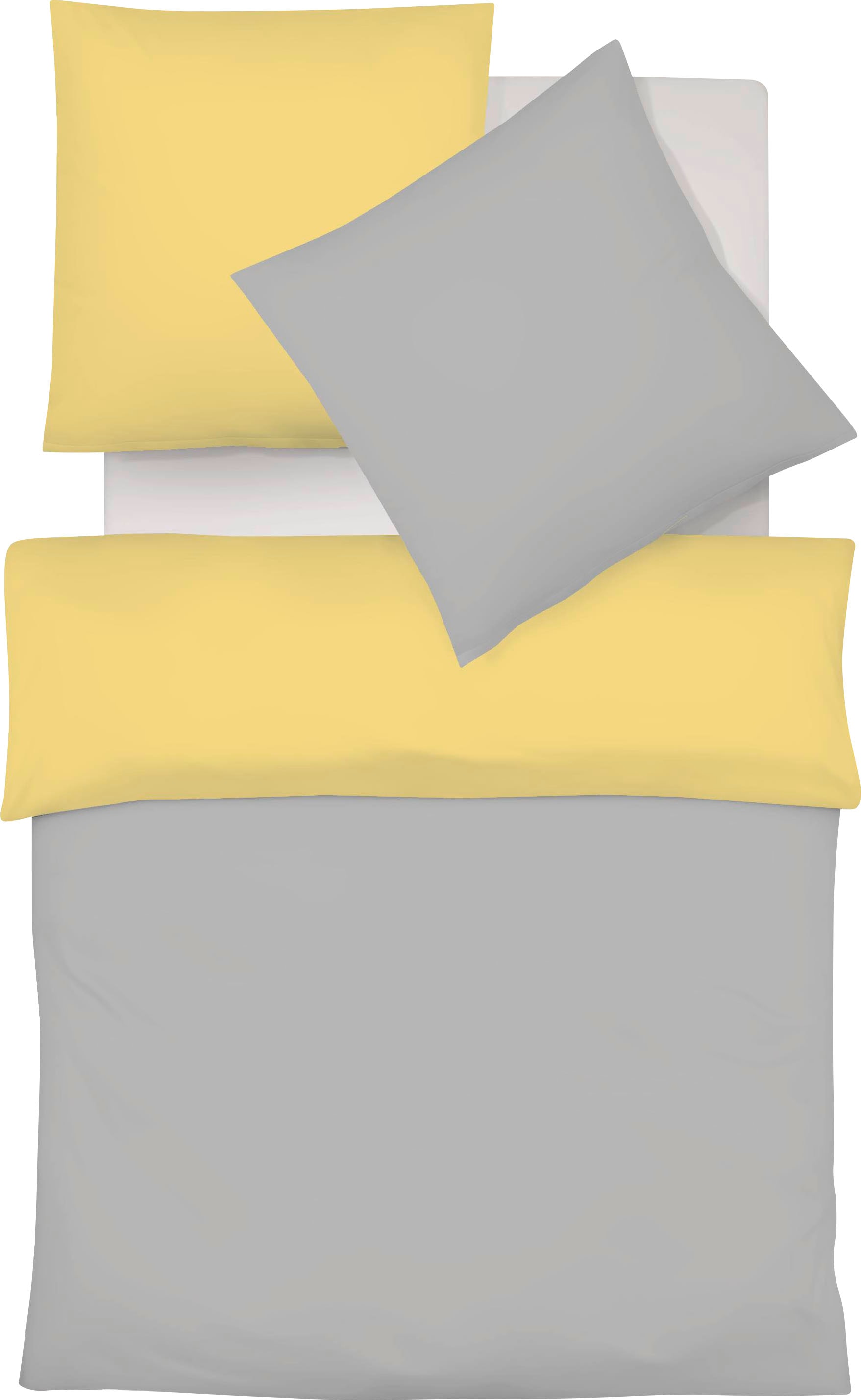 fleuresse Wendebettwäsche »Provence W« 2 Stk. 50% Baumwolle, 50% Leinen, in Gr. 135x200, 155x220, 200x200cm