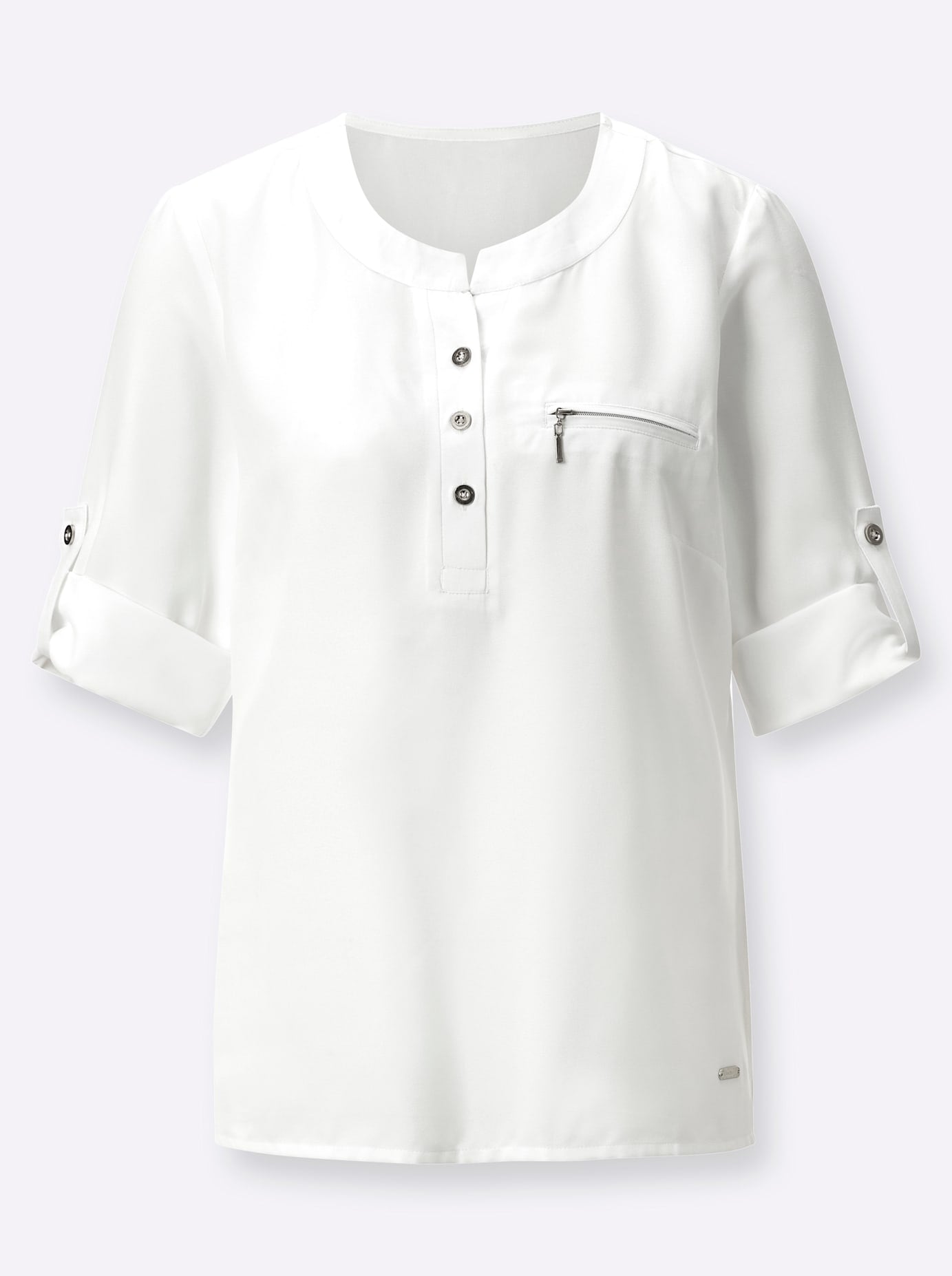 Casual Looks Crepebluse