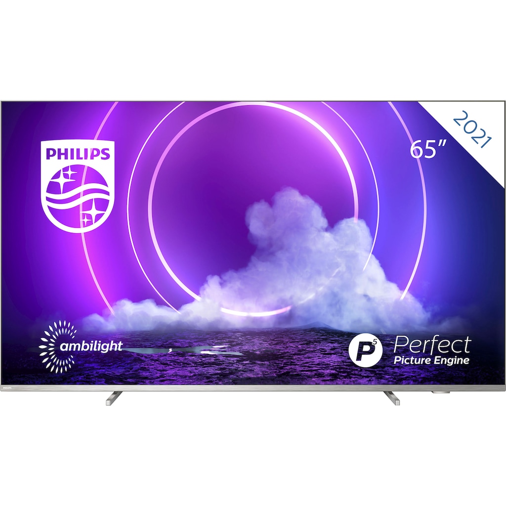 Philips LED-Fernseher »65PUS9206/12«, 164 cm/65 Zoll, 4K Ultra HD, Android TV-Smart-TV, 4-seitiges Ambilight