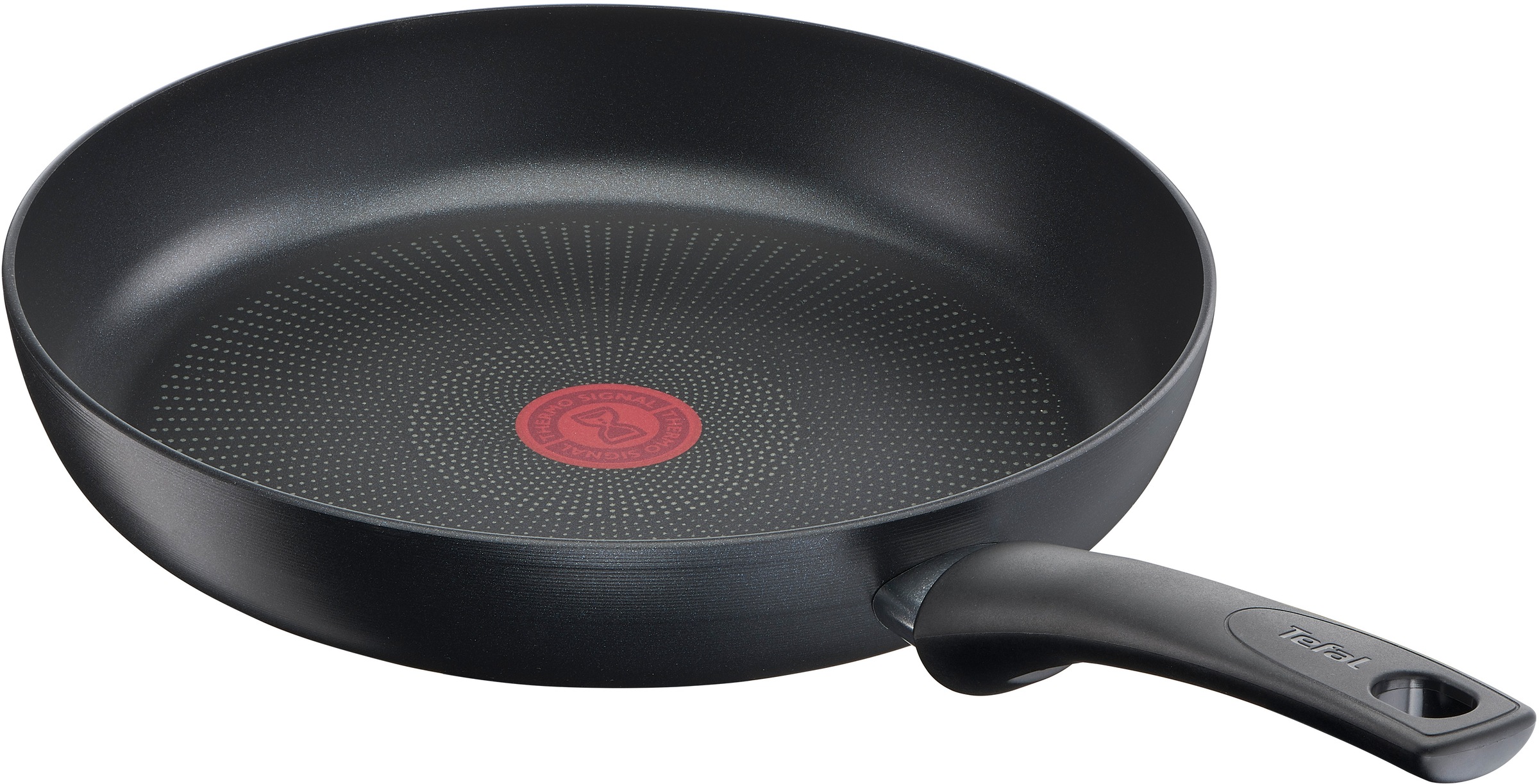Tefal Bratpfanne »Ultimate On Induktion, Thermo-Signal bei idealer Brattemperatur«, Aluminium, (1 tlg.), Titanium Antihaftbeschichtung, für alle Herdarten geeignet