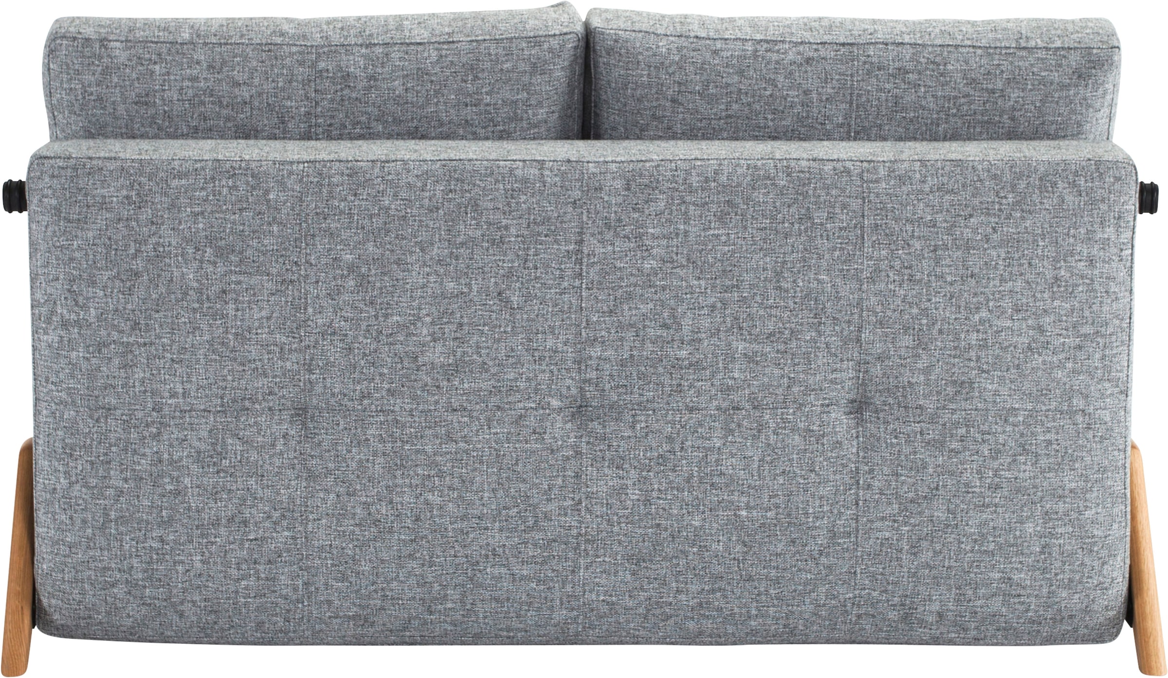 INNOVATION LIVING ™ Schlafsofa »Cubed hochwertige Schlaffunktion, Design und extra Komfort,«, kompaktes Klappsofa mit Füßen aus Eiche