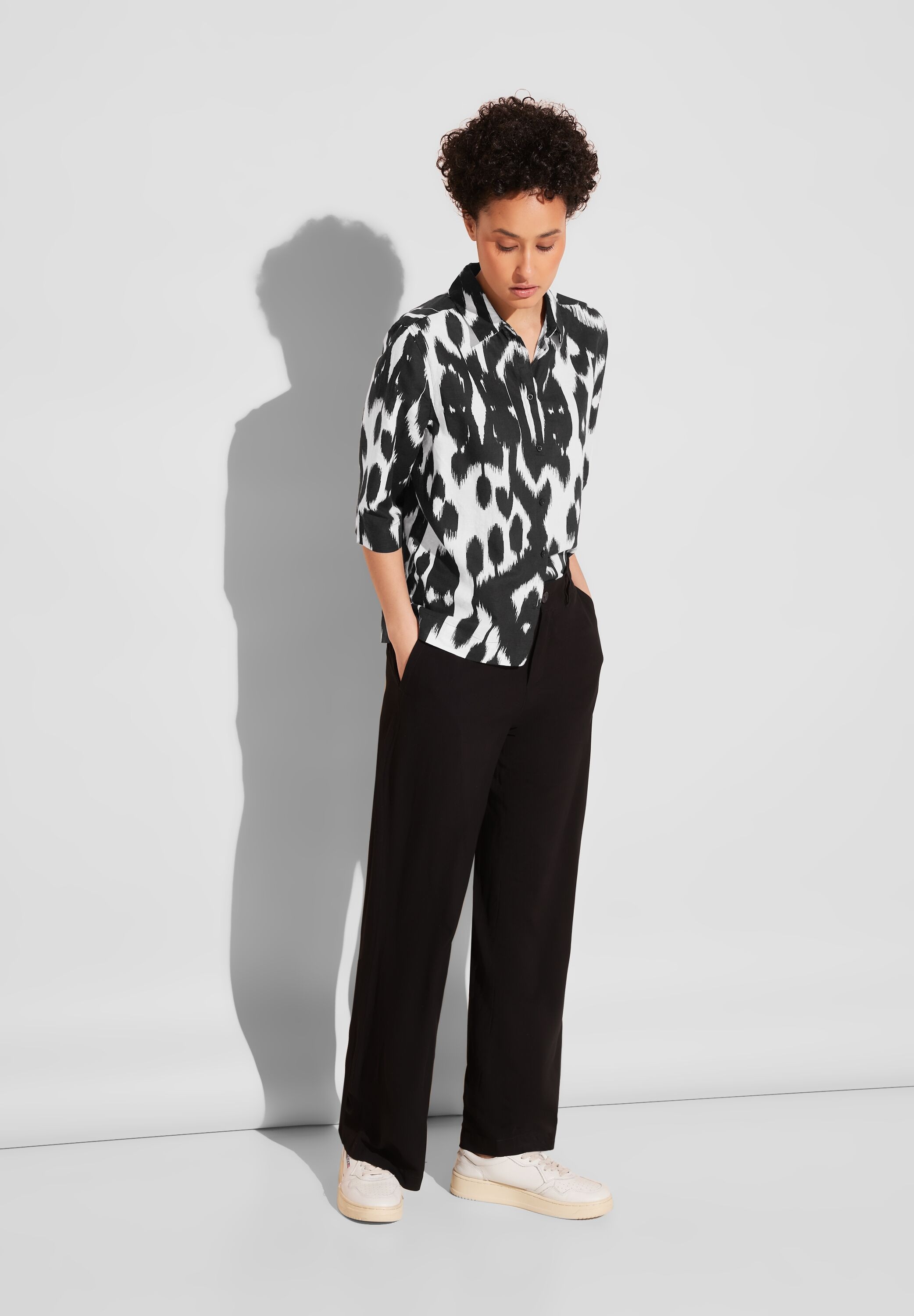 STREET ONE Hemdbluse, mit All-Over Print