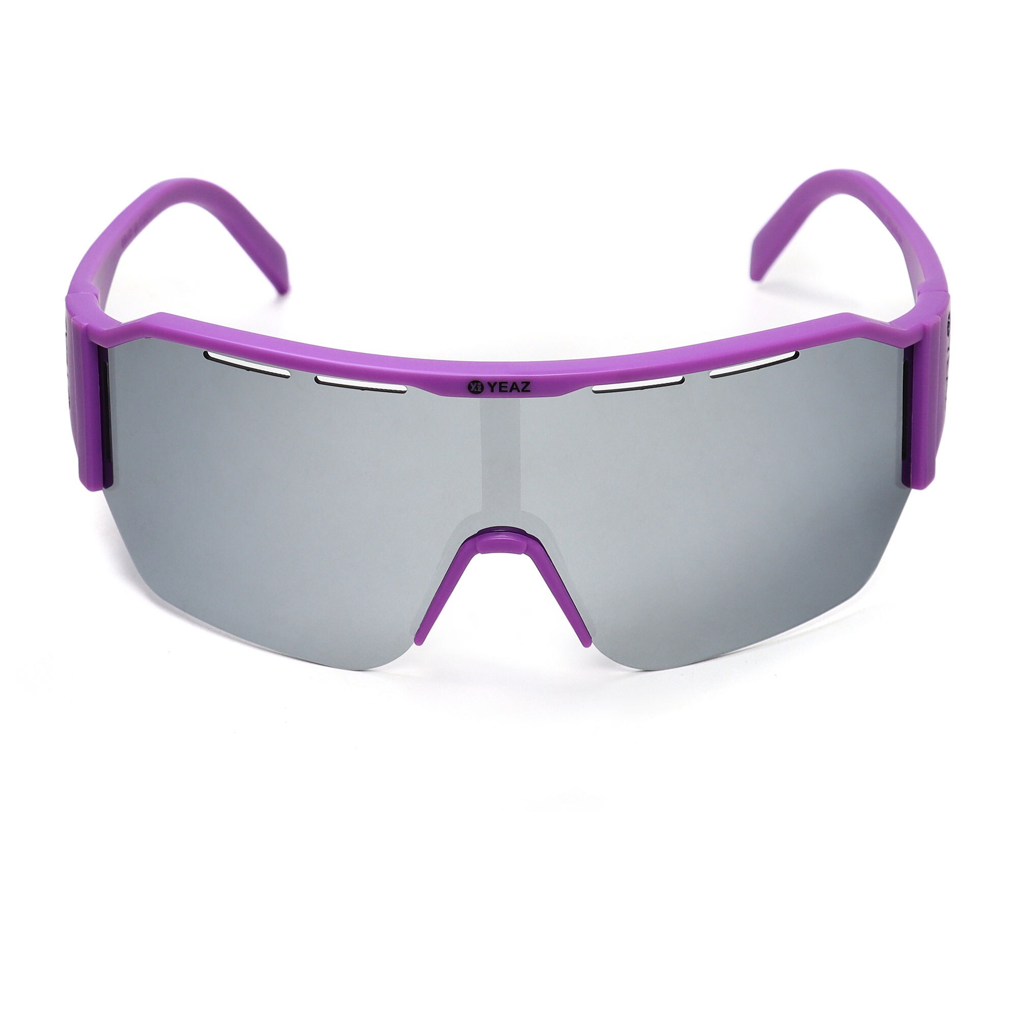 YEAZ Sportbrille »Sport-Sonnenbrille Black/Silver SUNVIBE«