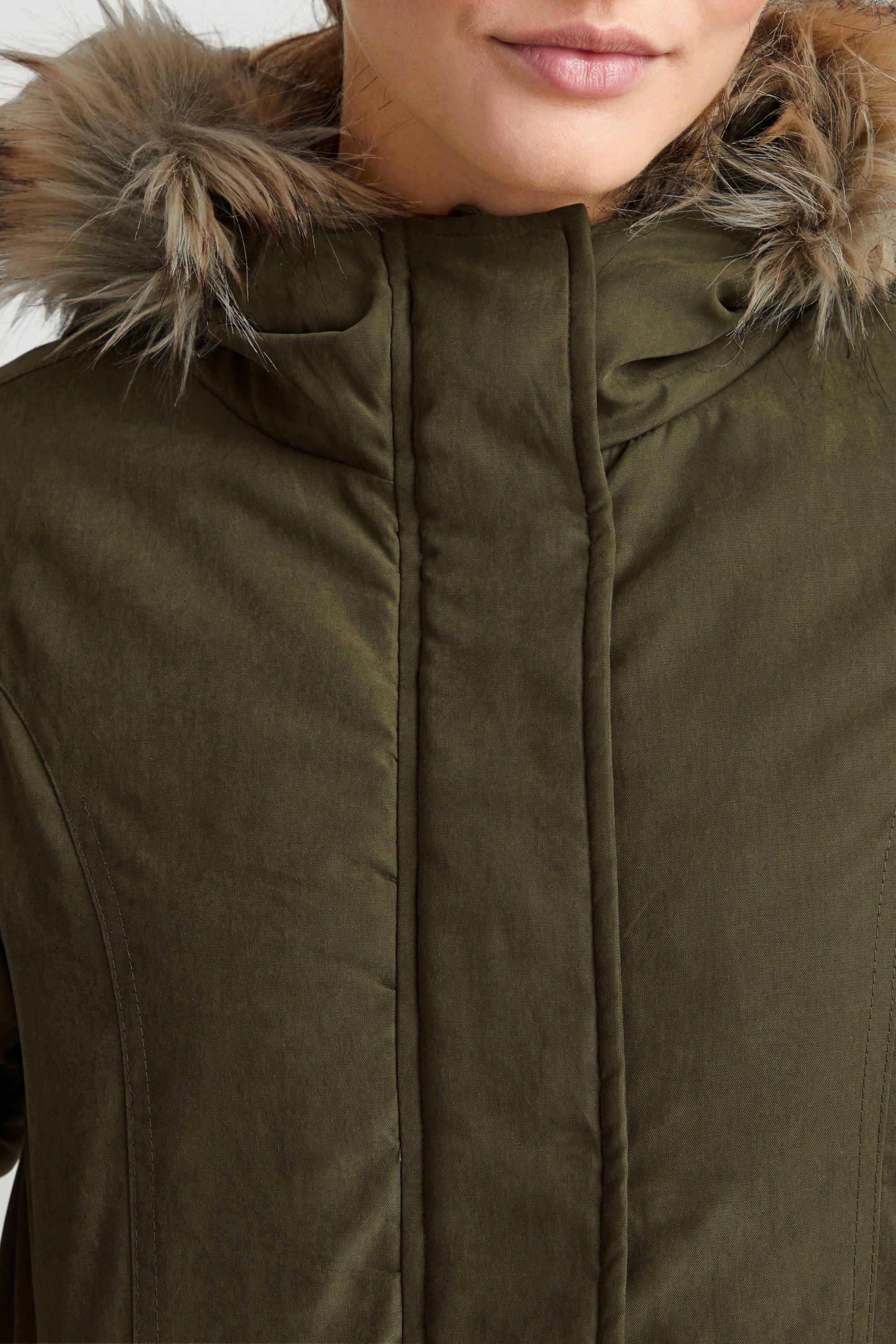 OXMO Winterjacke »Winterjacke OXLona«, mit Kapuze
