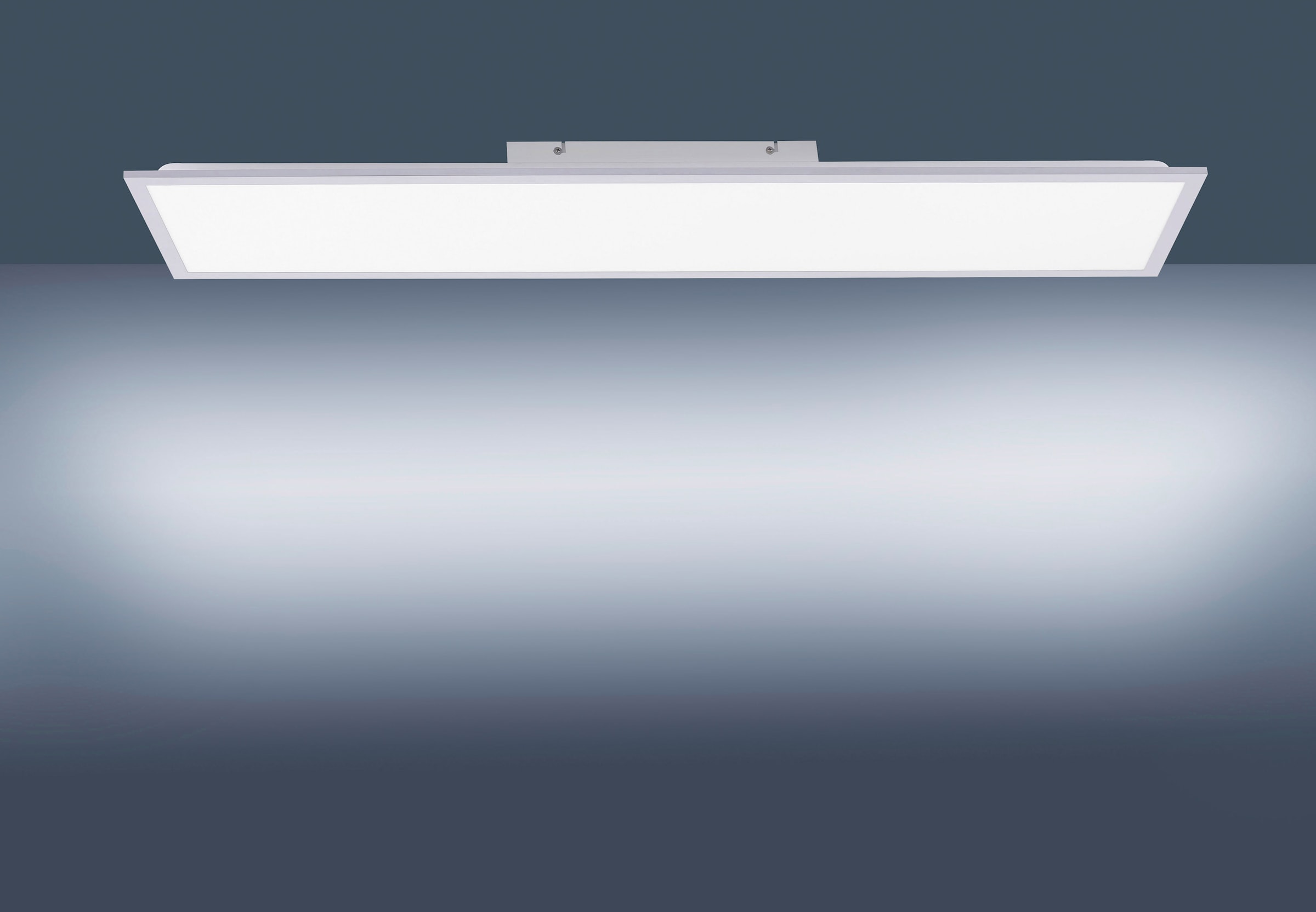 JUST LIGHT LED Panel »FLAT«, 1 flammig, Leuchtmittel LED-Board | LED fest integriert, LED Deckenleuchte, LED Deckenlampe