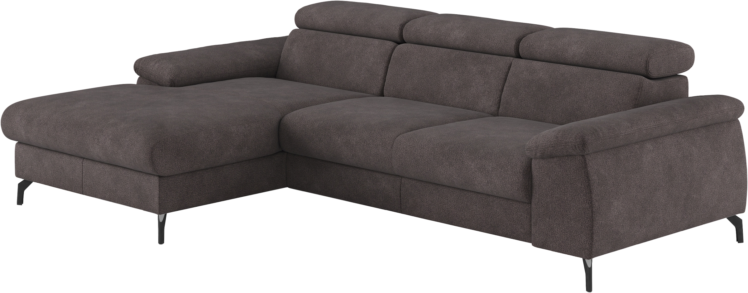 COTTA Ecksofa »Kitty L-Form«, inkl. Kopfteilverstellung, optional mit Bettfunktion u. Bettkasten