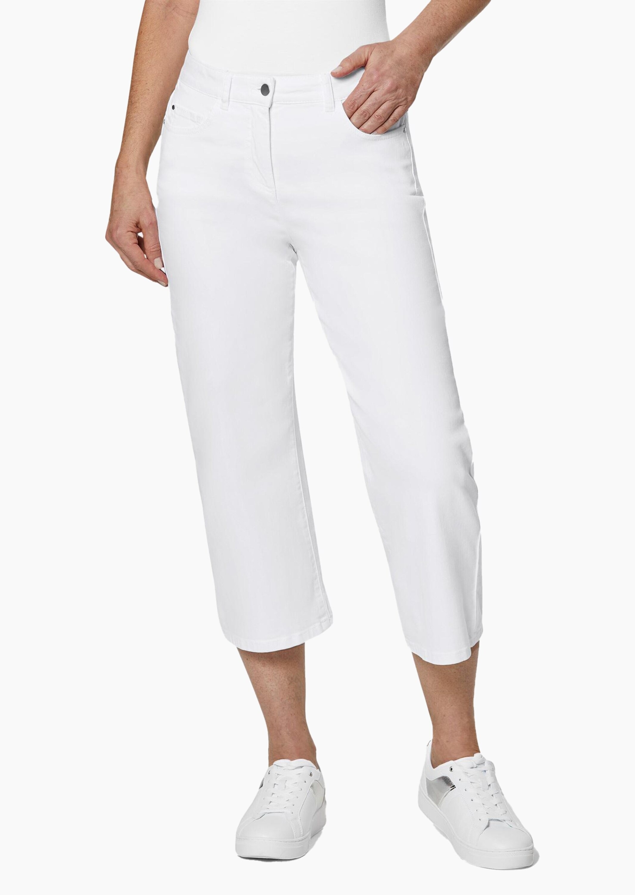 GOLDNER 2-in-1-Hose »Kurzgröße Bequeme Culotte in verkürzter Länge«