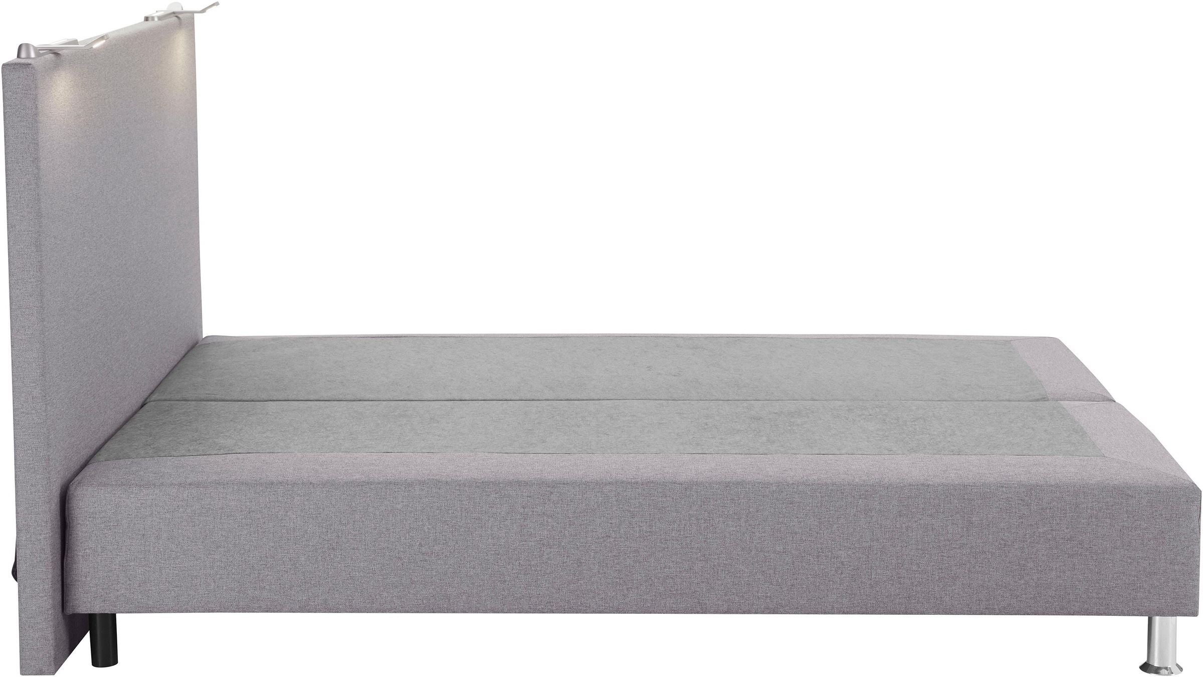 COLLECTION AB Boxspringbett, inkl. LED-Beleuchtung und Topper
